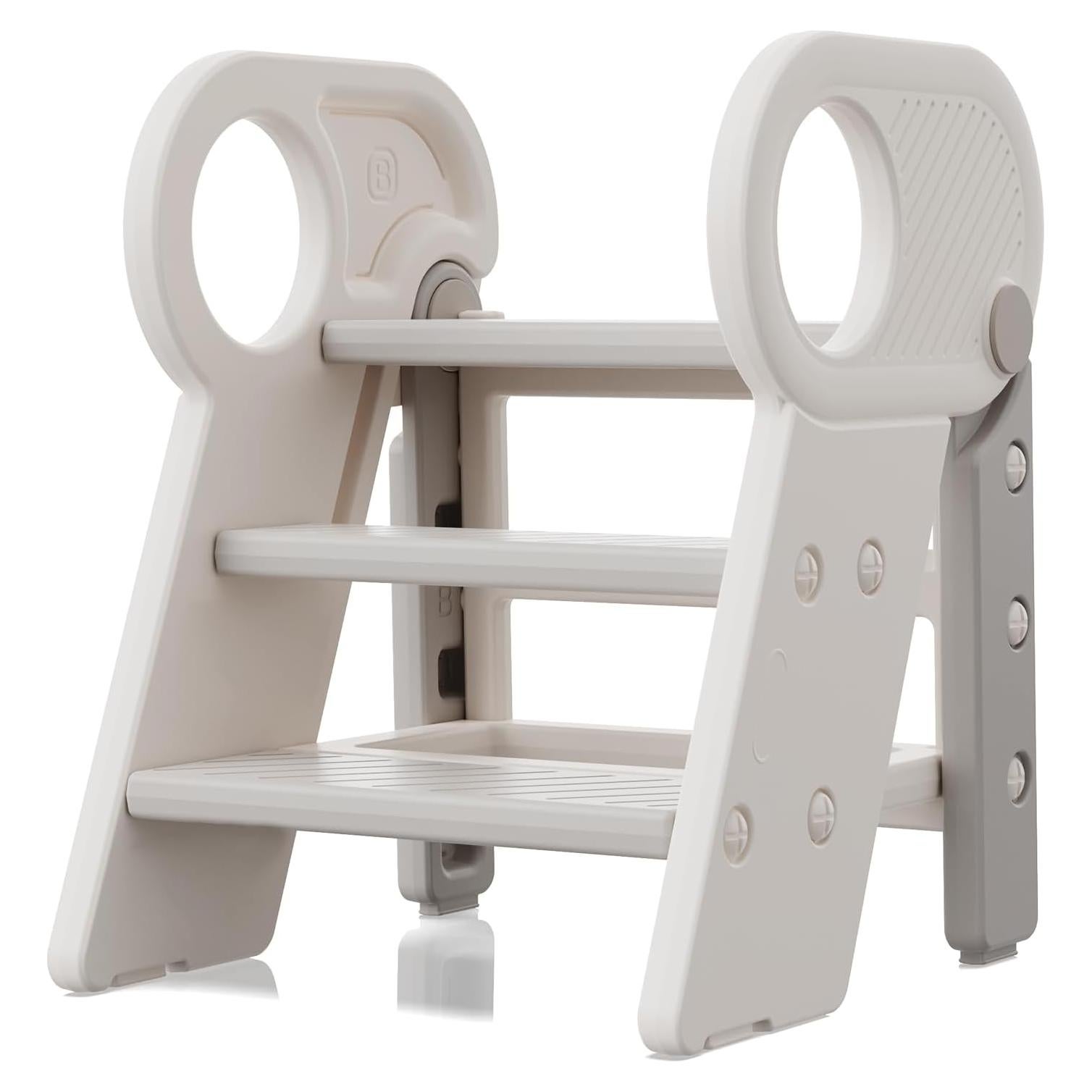 Taburete Ajustable Esemoil para Niños 3 Pasos Antideslizante