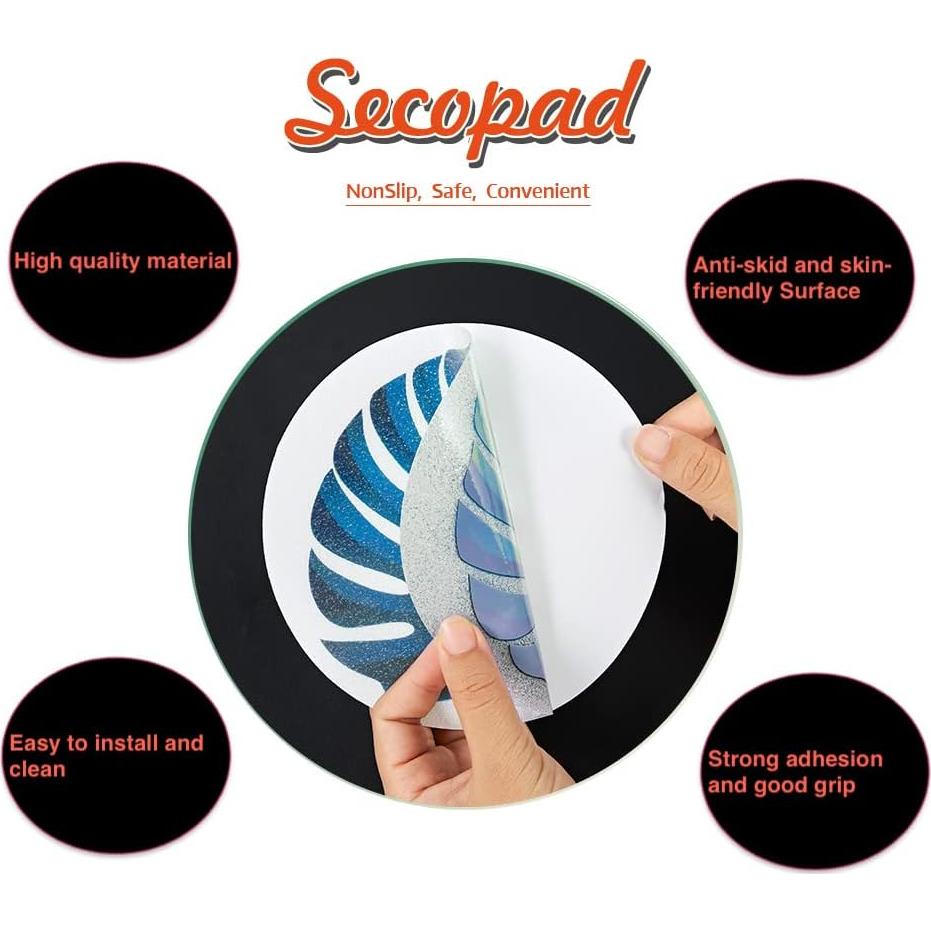 Pegatinas Antideslizantes Secopad para Bañera 10 PCS 15 cm