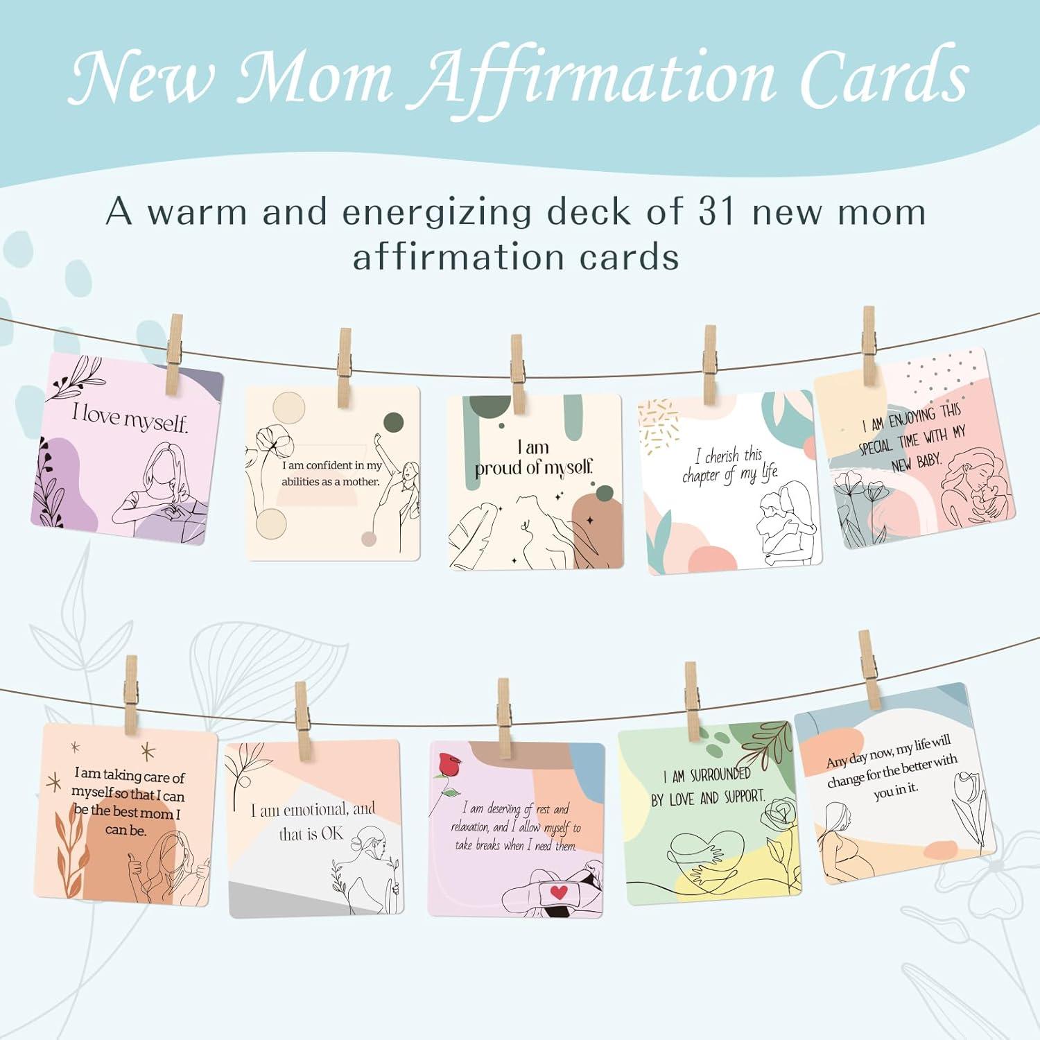 Canasta de Regalos para Nuevas Mamás Kjtao - 9 Piezas