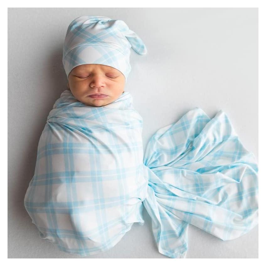 Manta de Arrullo y Sombrero Sincerely Cozy Bebé 0-3 Meses