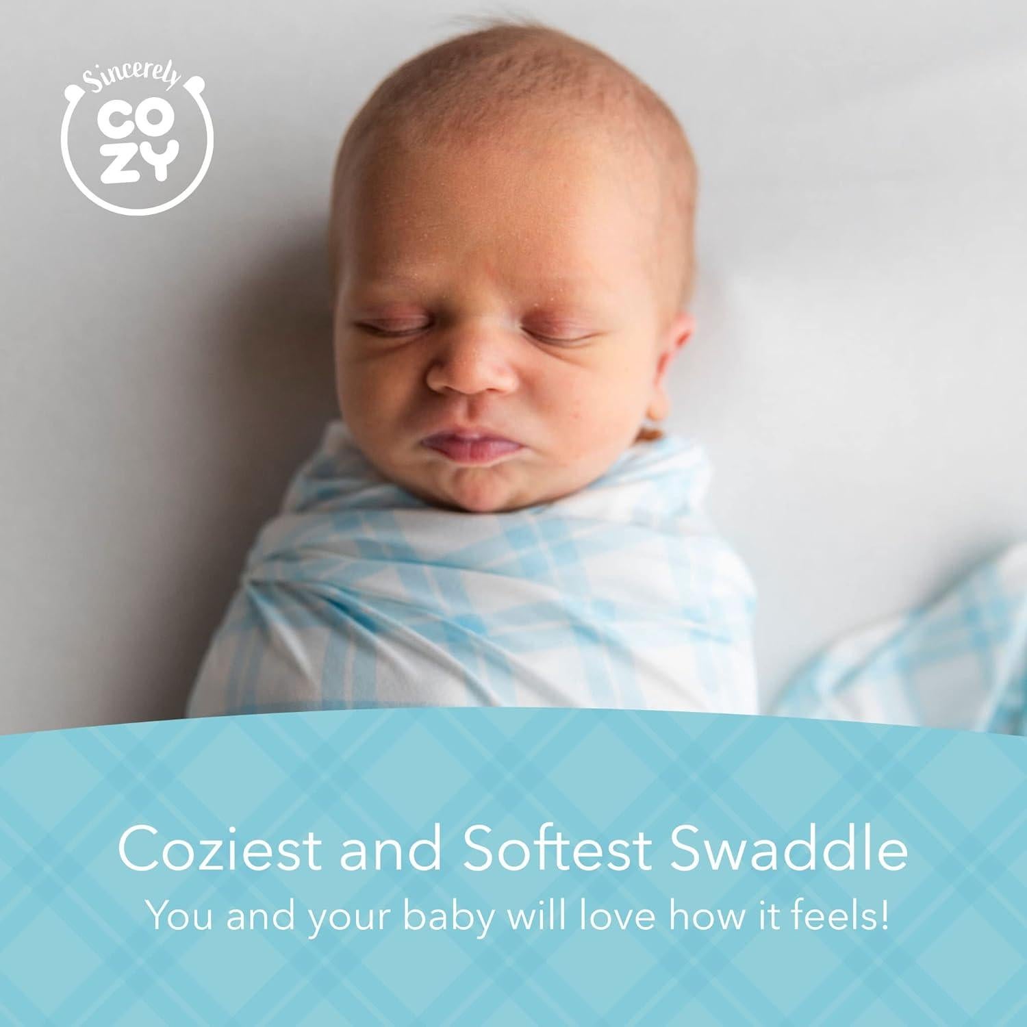 Manta de Arrullo y Sombrero Sincerely Cozy Bebé 0-3 Meses