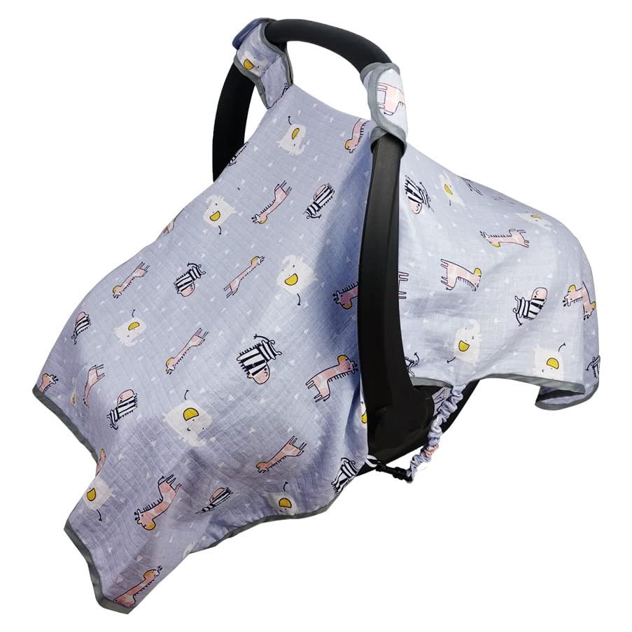 Funda de Asiento de Auto ICOPUCA para Bebés - Muselina Transpirable