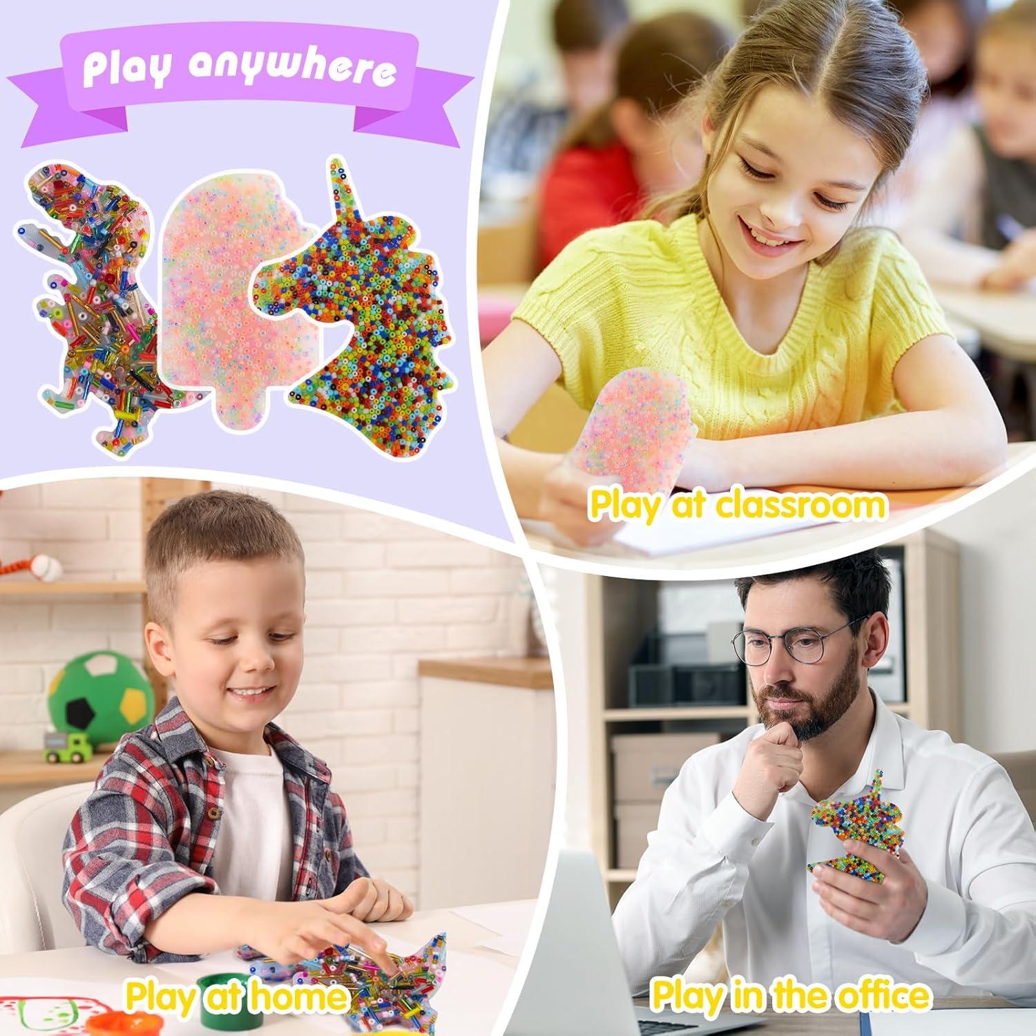 Almohadilla Antiestrés Dinosaurio Hopihy 5x5cm para TDAH