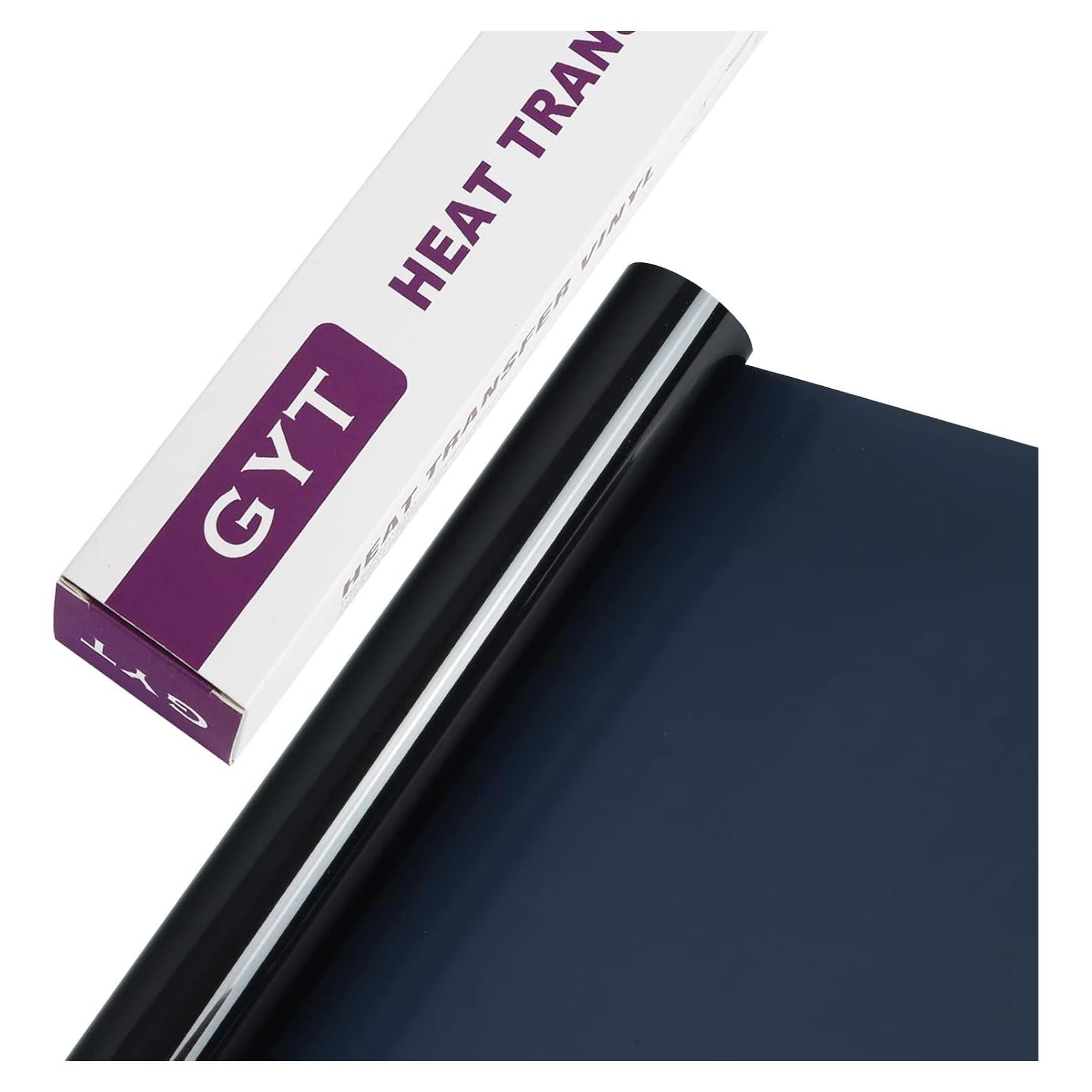 Rollos de Vinilo de Transferencia de Calor GYT 30.5x215 cm Negro