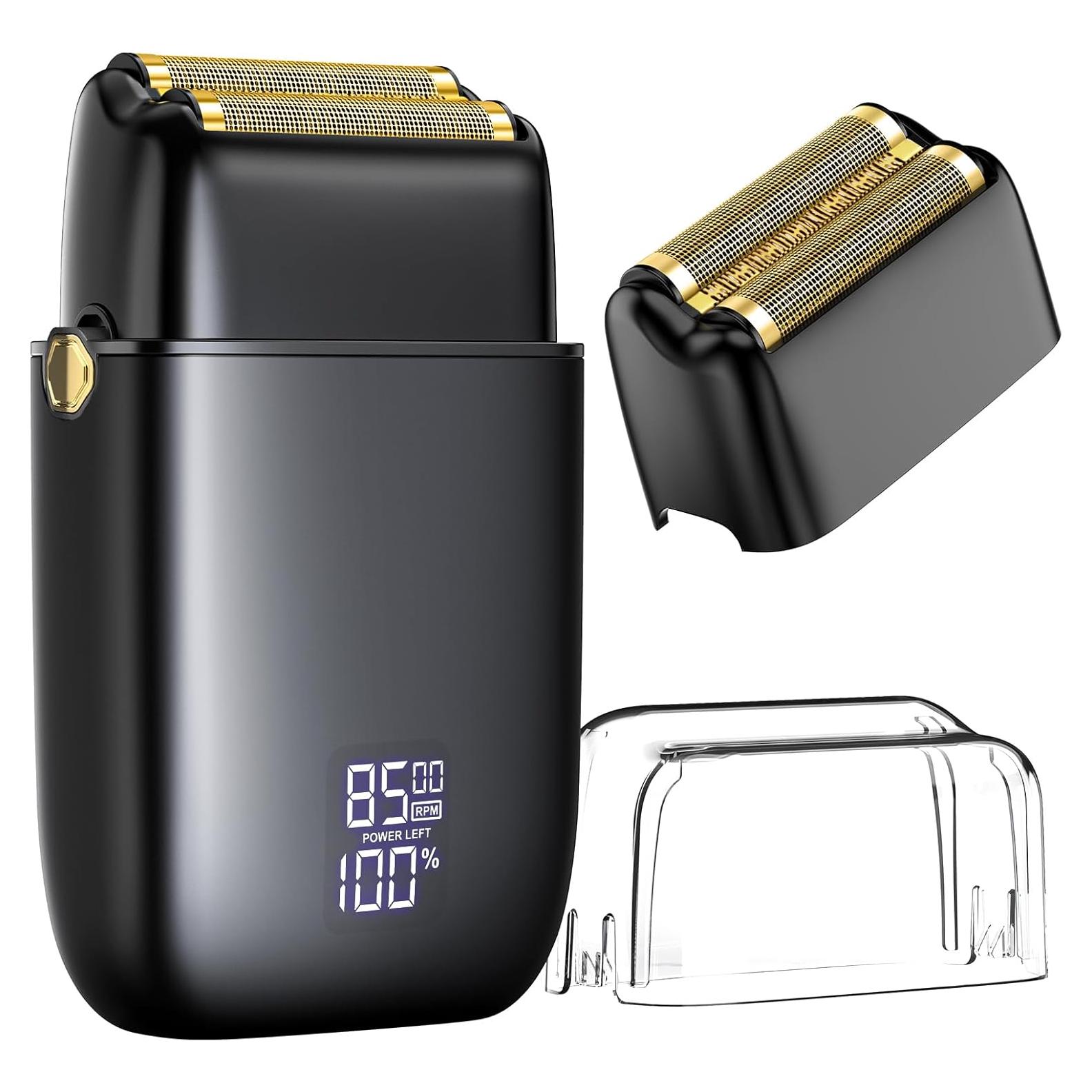 Afeitadora eléctrica Bazivve BA01 3 cuchillas IPX7 negra