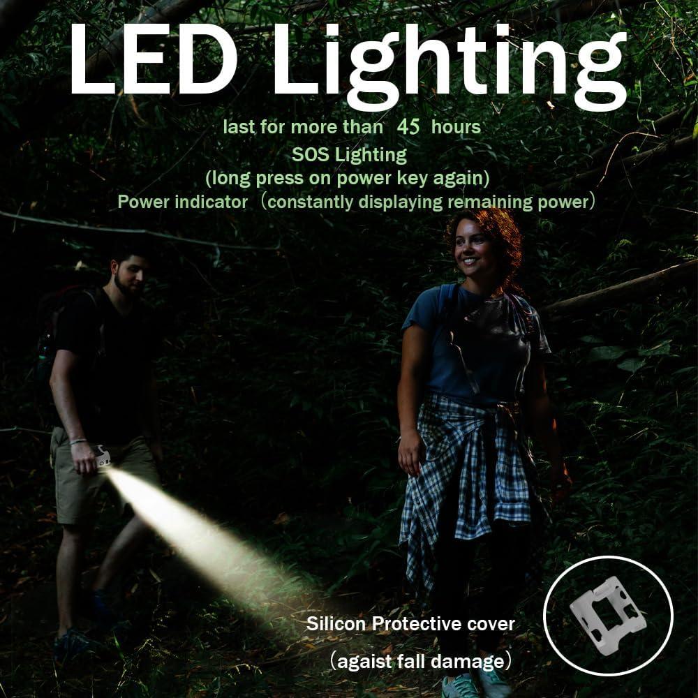 Ventilador Portátil CAZOKASI K50 10000mAh Clip Cintura