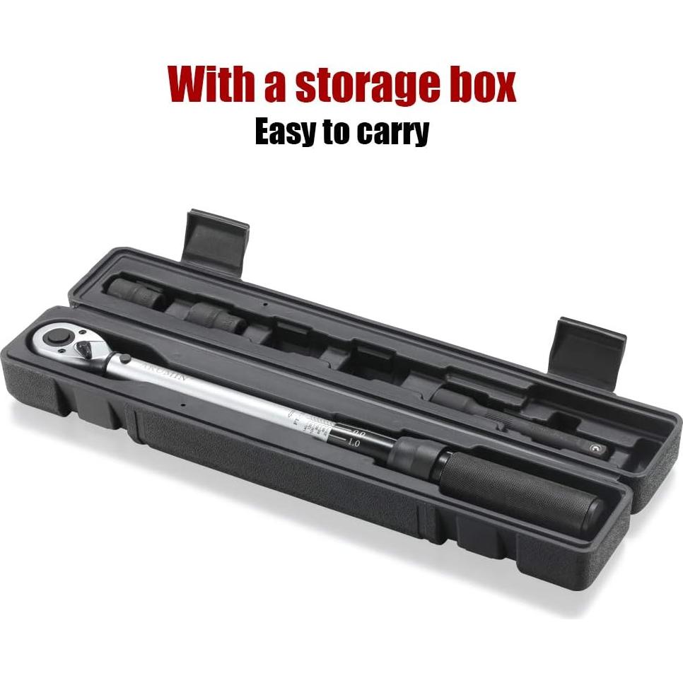 Llave de Torque de Click ARUCMIN 1/2" 10-150 lb-pie 13.6-203.3 Nm