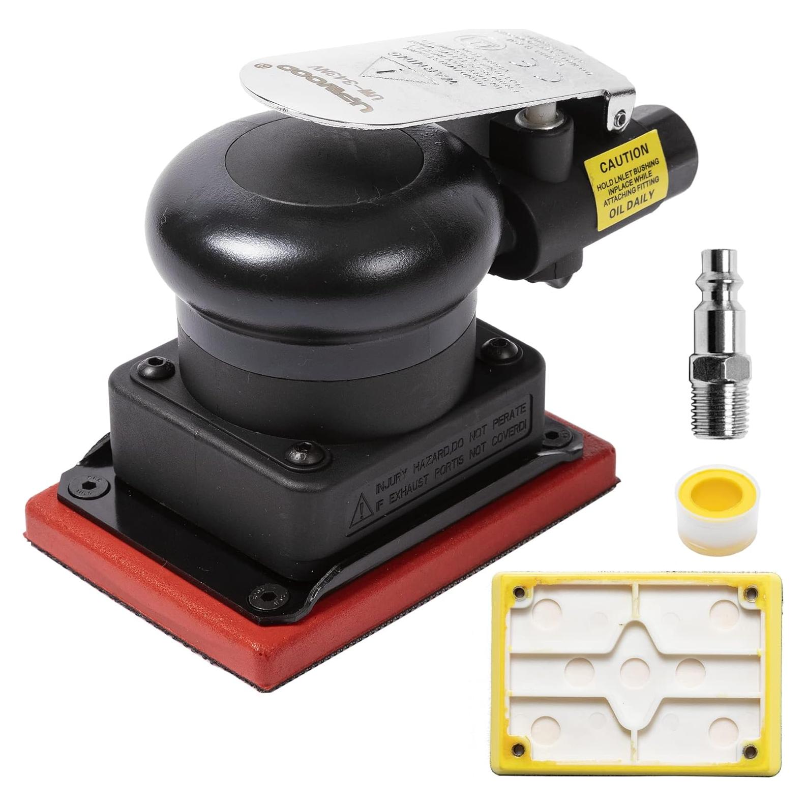 Lijadora Orbital Sin Vacío UPWOOD 3x4" 12000 OPM Aire