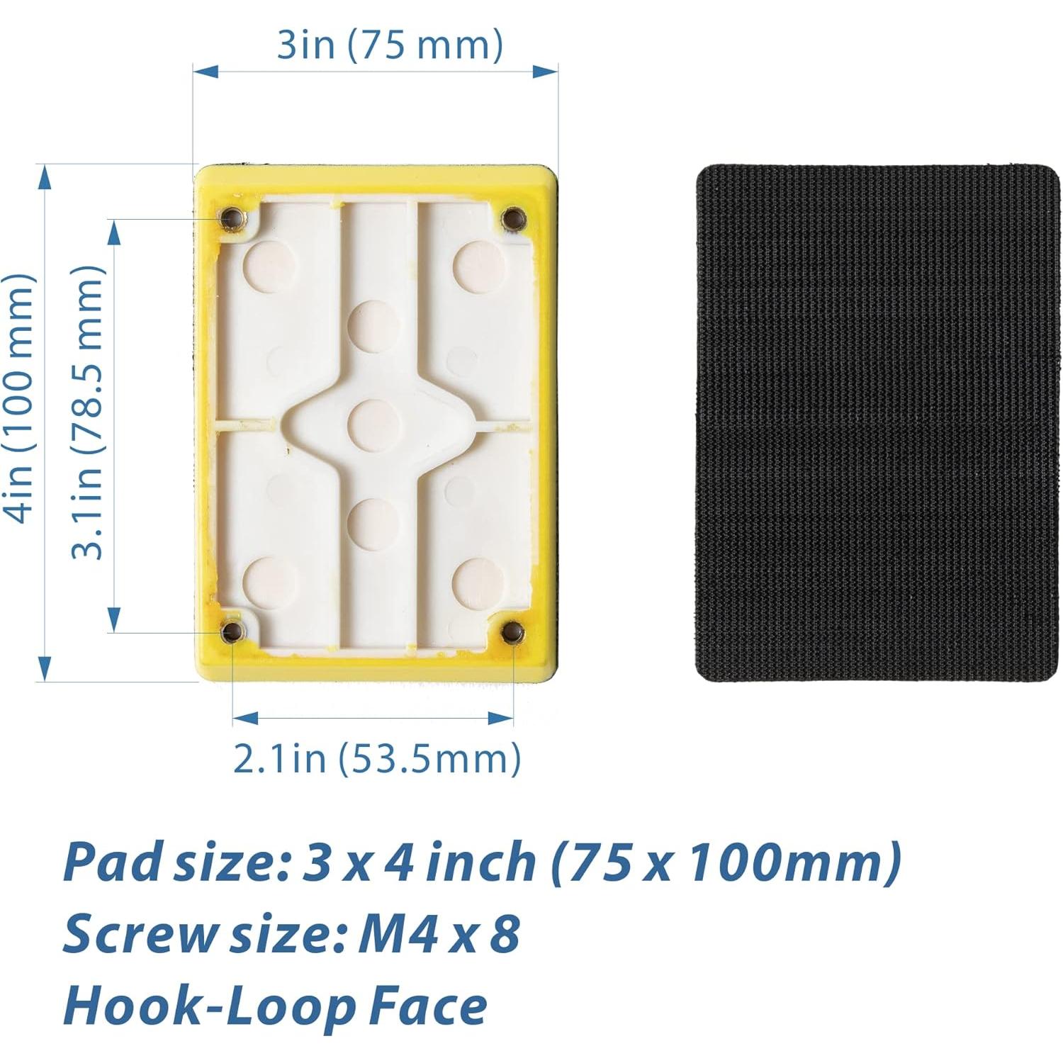 Lijadora Orbital Sin Vacío UPWOOD 3x4" 12000 OPM Aire