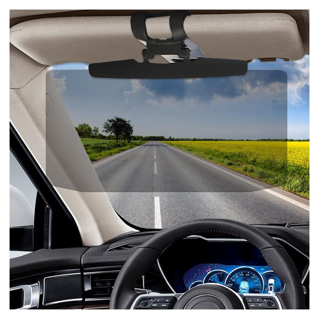 Visera Solar Wevdn para Coche Antirreflejo UV 32x14.5 cm