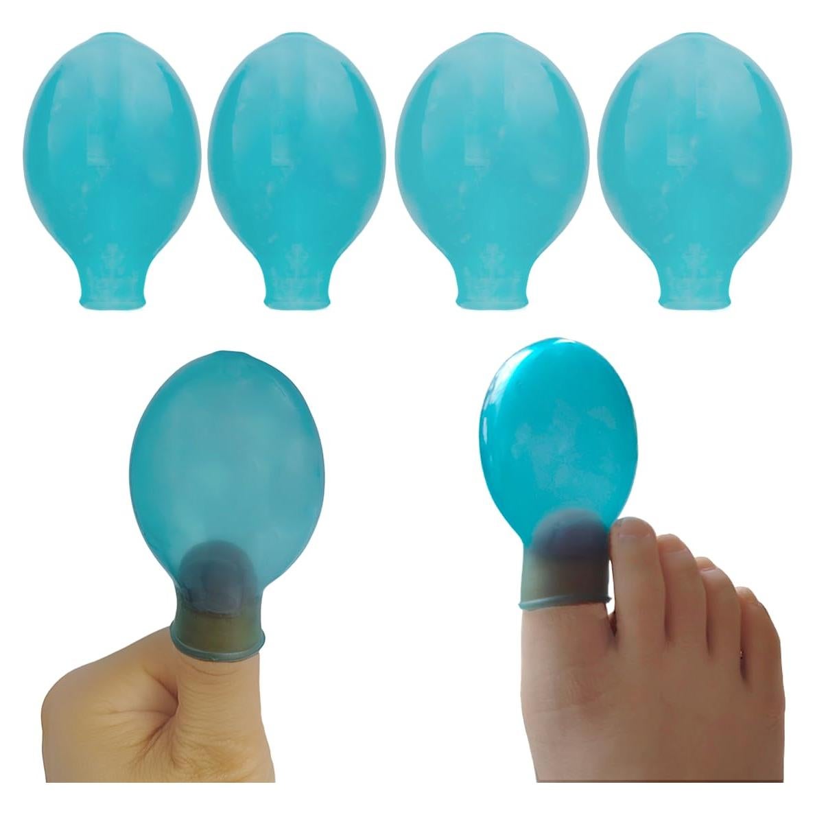 Manga Impermeable para Dedos GYZC19491 - 4 Unidades Silicona