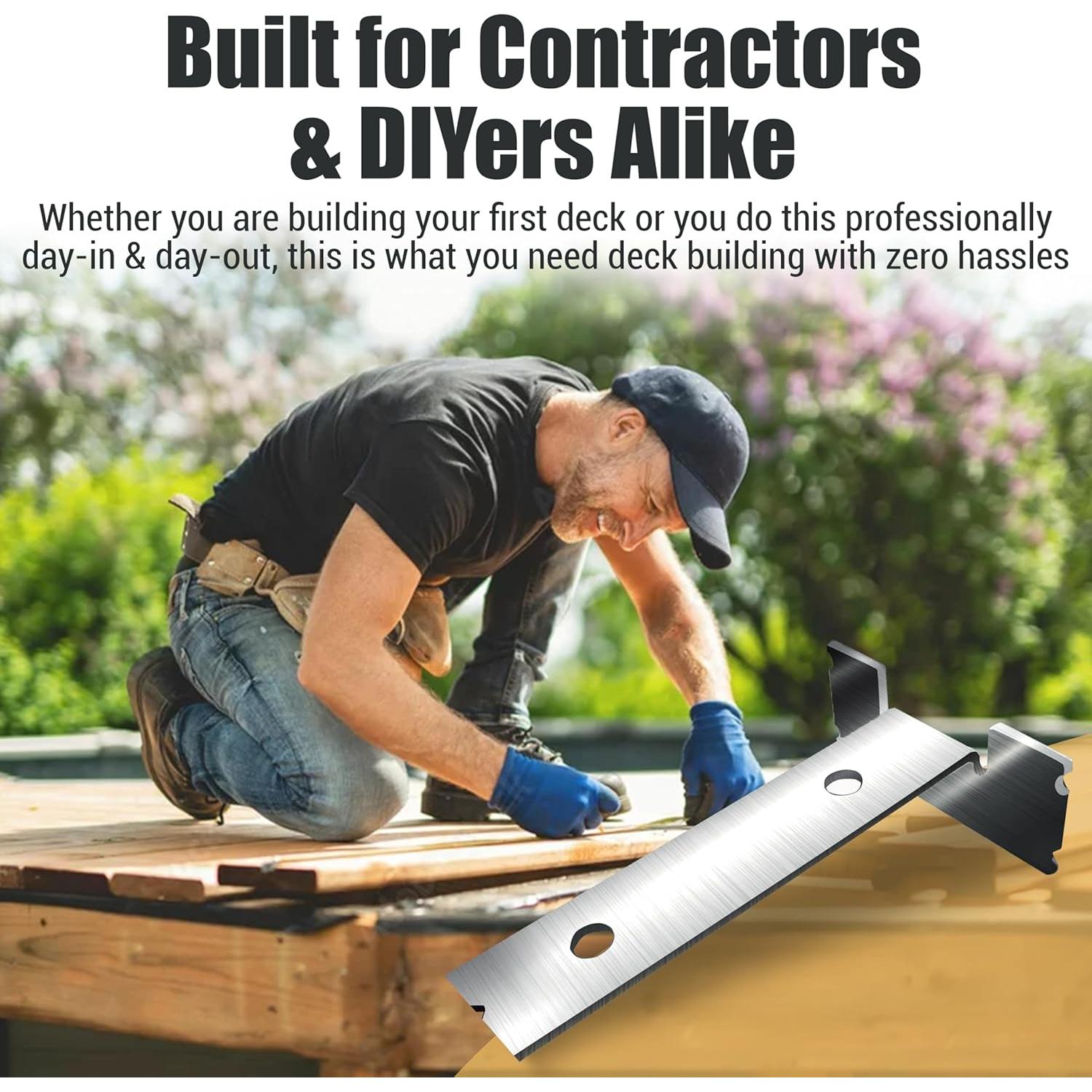 Herramienta de Espaciado Plank Rite 2 Paquetes para Deck 13.97 cm