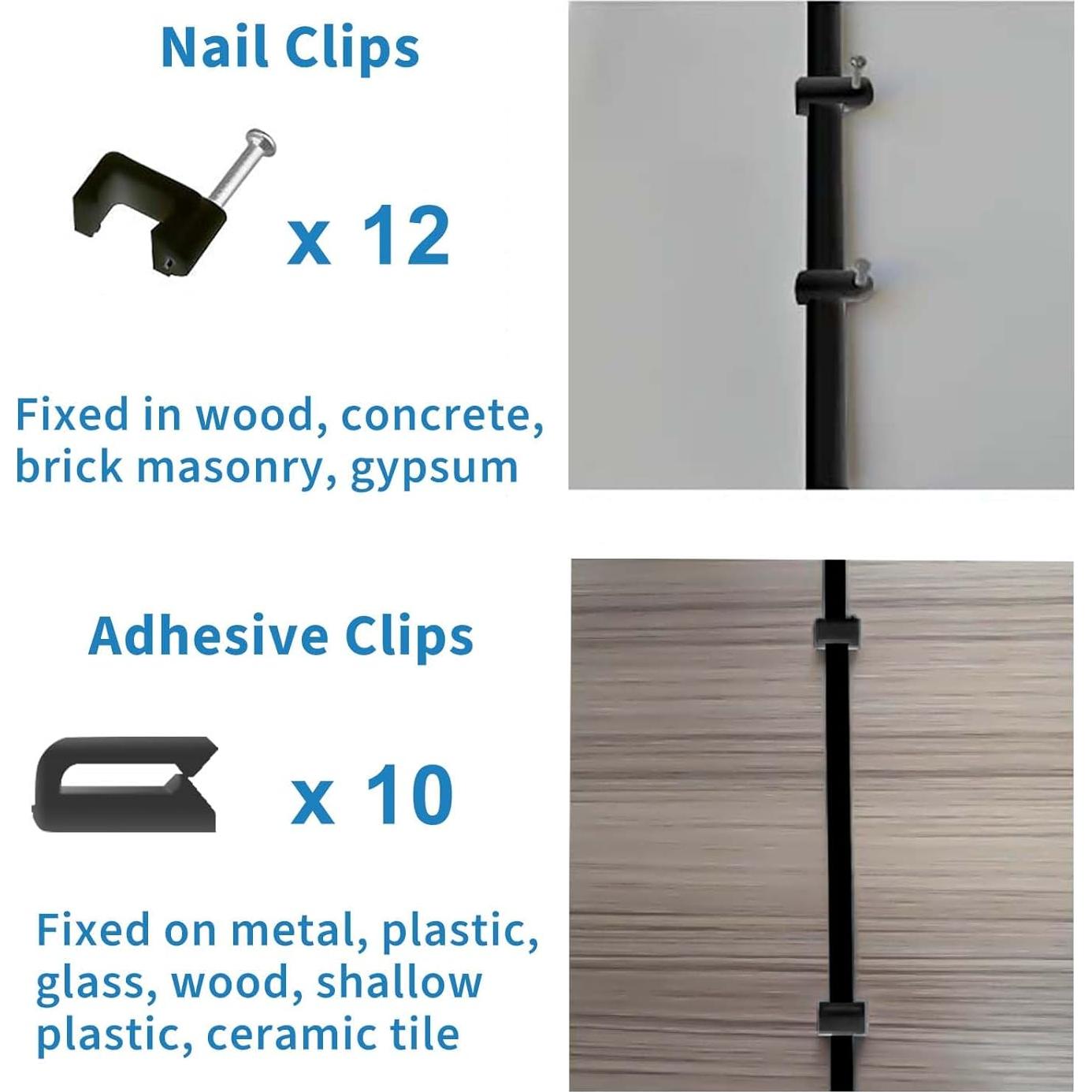 Cable de Extensión de Alimentación 20 Pies DIANMU para Cámaras