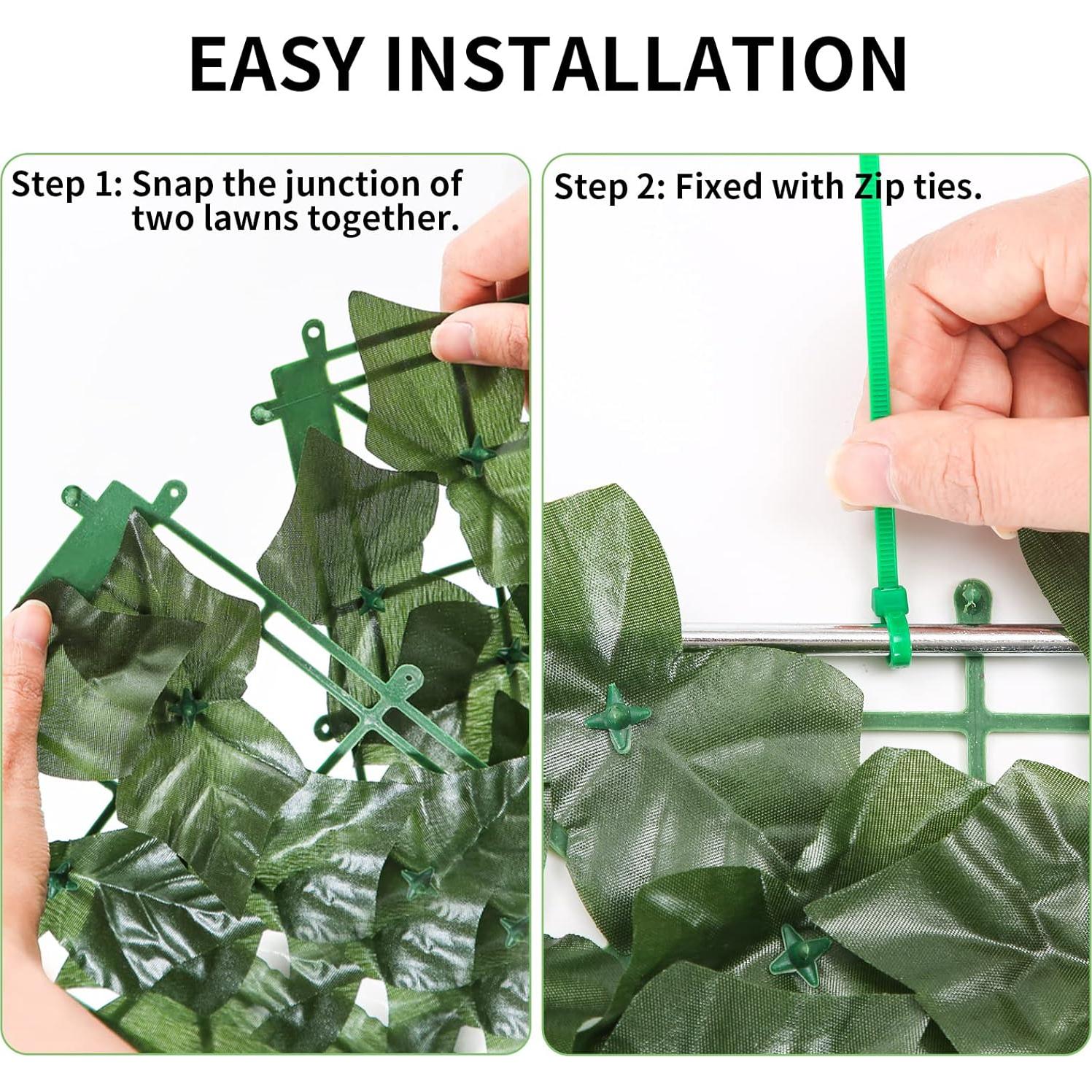 Pantalla de Privacidad Hiedra Artificial BUDSXYZ 152x251cm