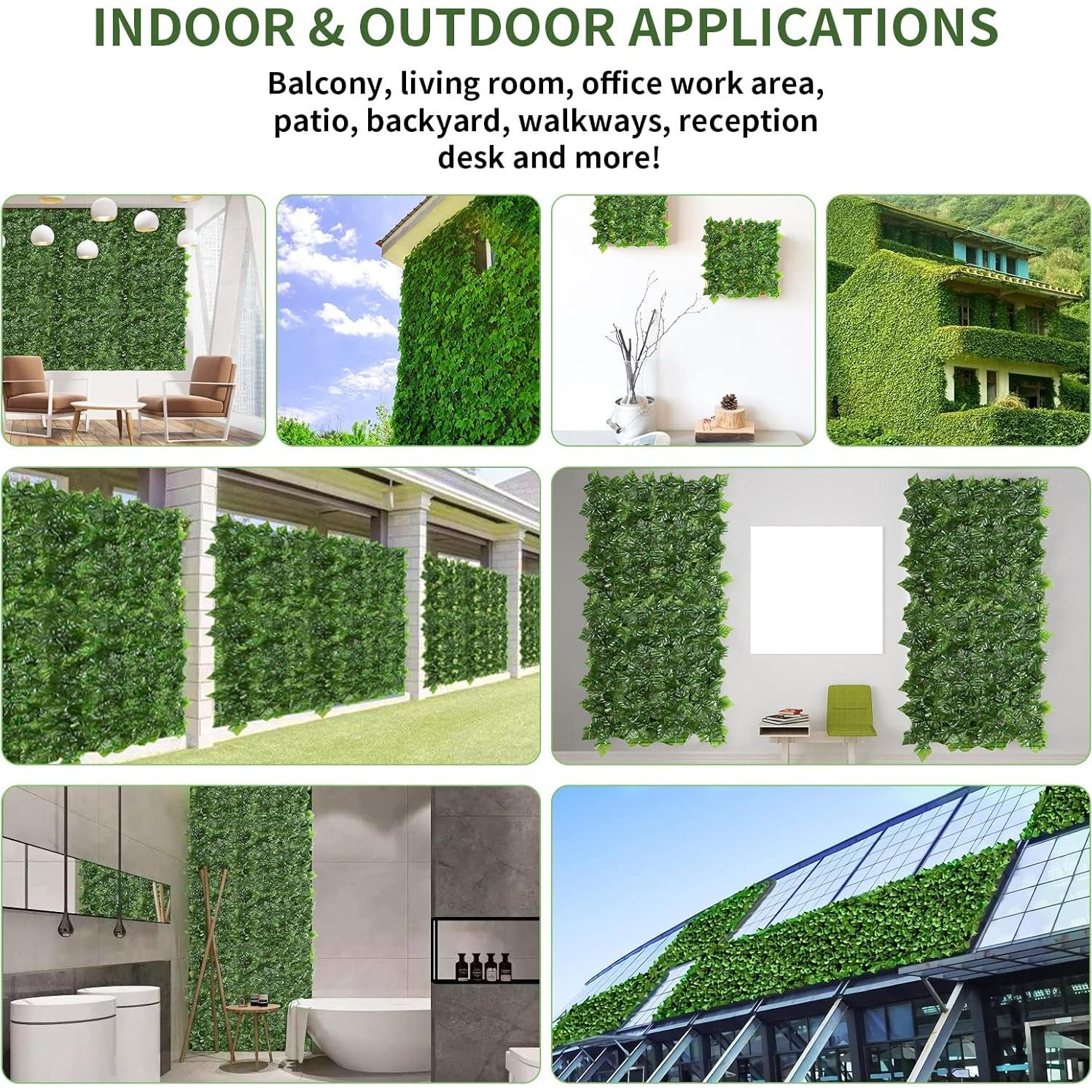 Pantalla de Privacidad Hiedra Artificial BUDSXYZ 152x251cm