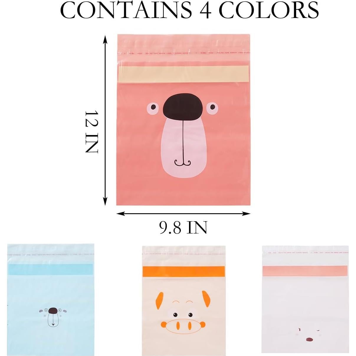 Bolsas de Basura Desechables 3JINSERDON 180p a Prueba de Agua