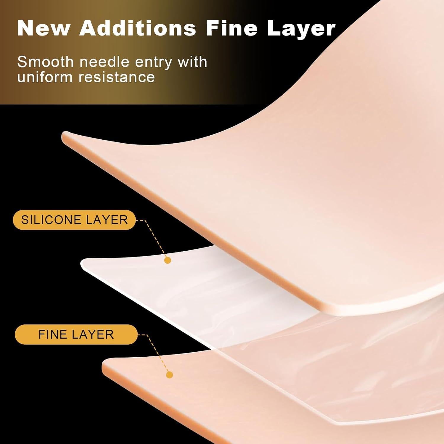 Kit de Piel Falsa y Papel de Transferencia Jconly 35pcs