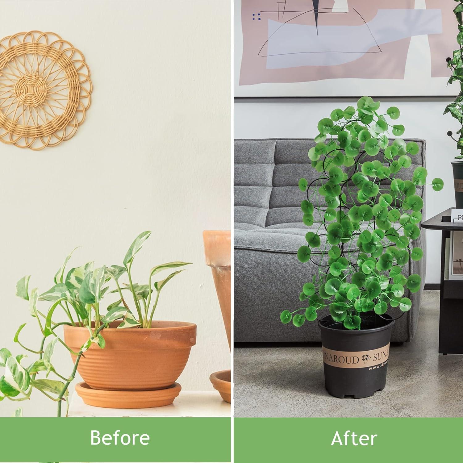 Trellis para Plantas LONCHDAN 40 cm Soporte Jardín 3 Piezas