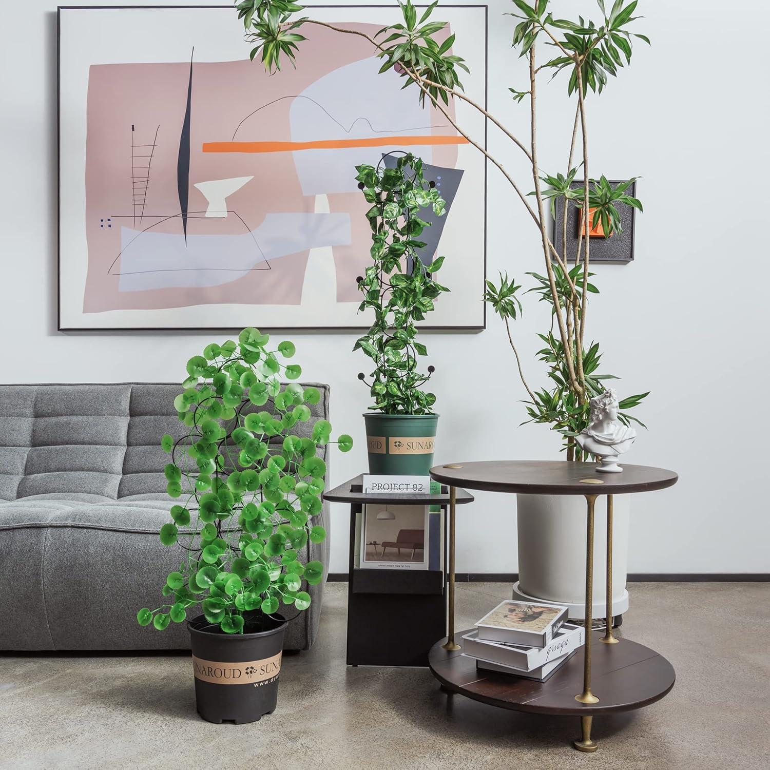 Trellis para Plantas LONCHDAN 40 cm Soporte Jardín 3 Piezas