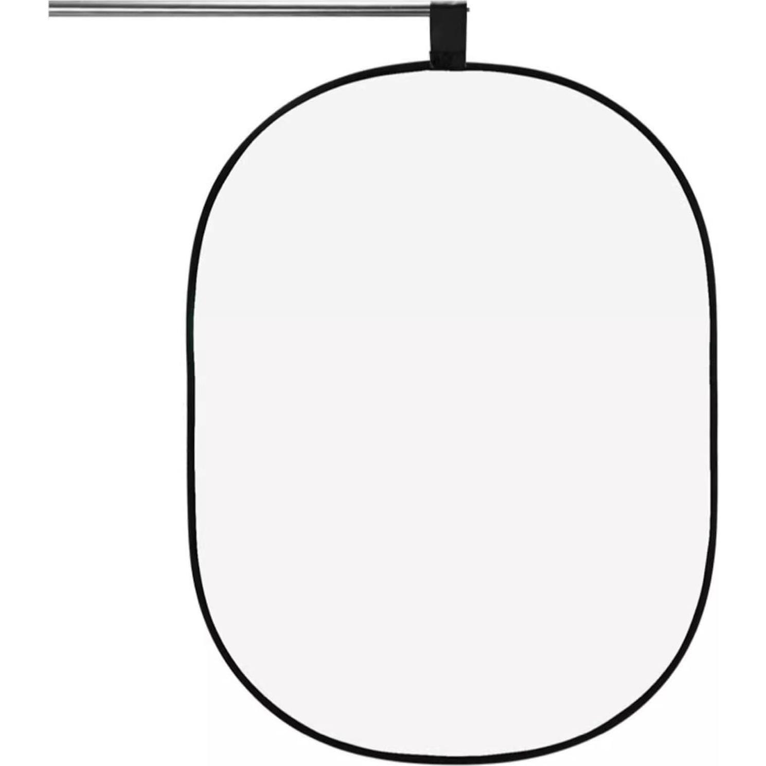 Fondo Chromakey Plegable 2-en-1 Negro Blanco YUOCU 1x1.5m