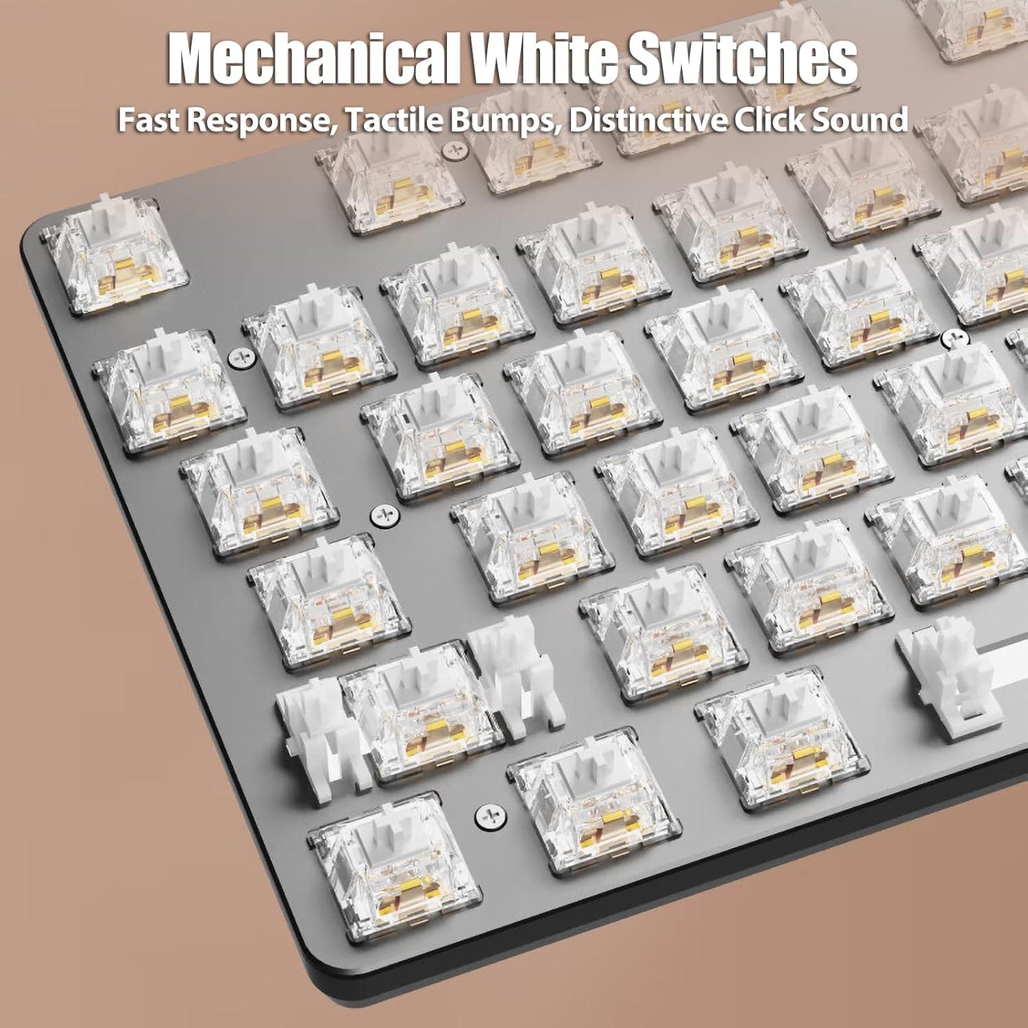 Teclado Mecánico TISHLED V30 USB-C 104 Teclas Retroiluminado