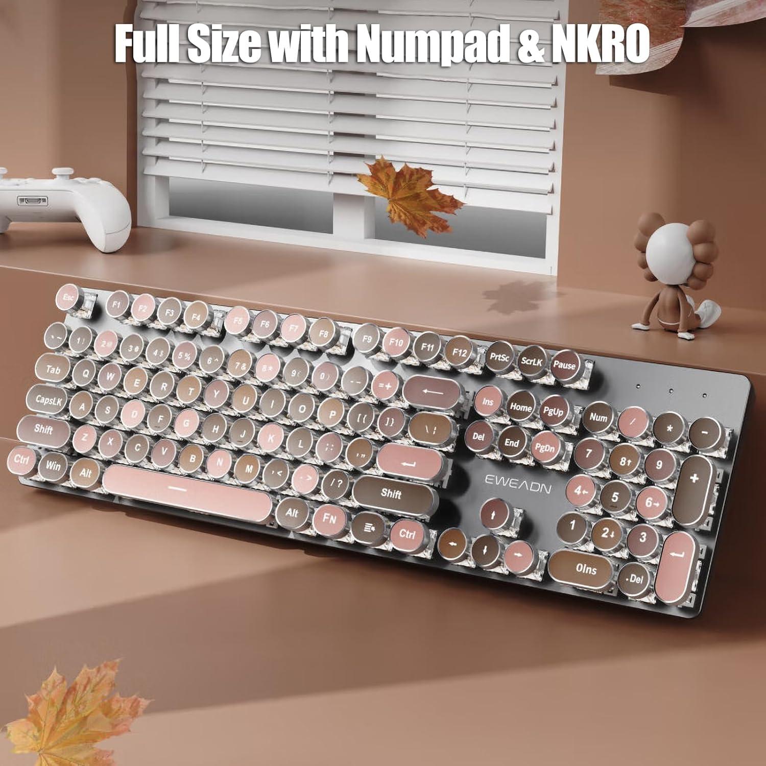 Teclado Mecánico TISHLED V30 USB-C 104 Teclas Retroiluminado