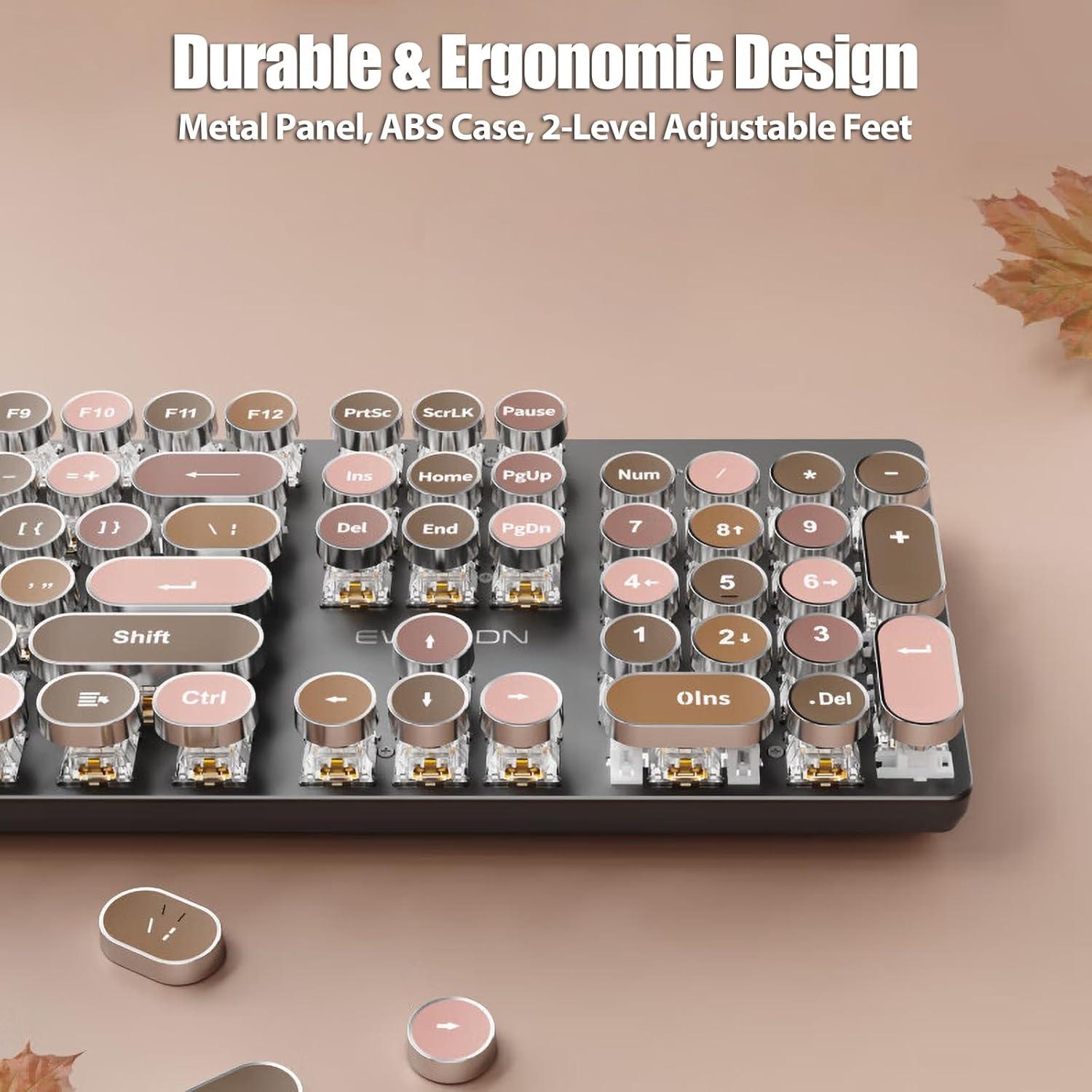 Teclado Mecánico TISHLED V30 USB-C 104 Teclas Retroiluminado