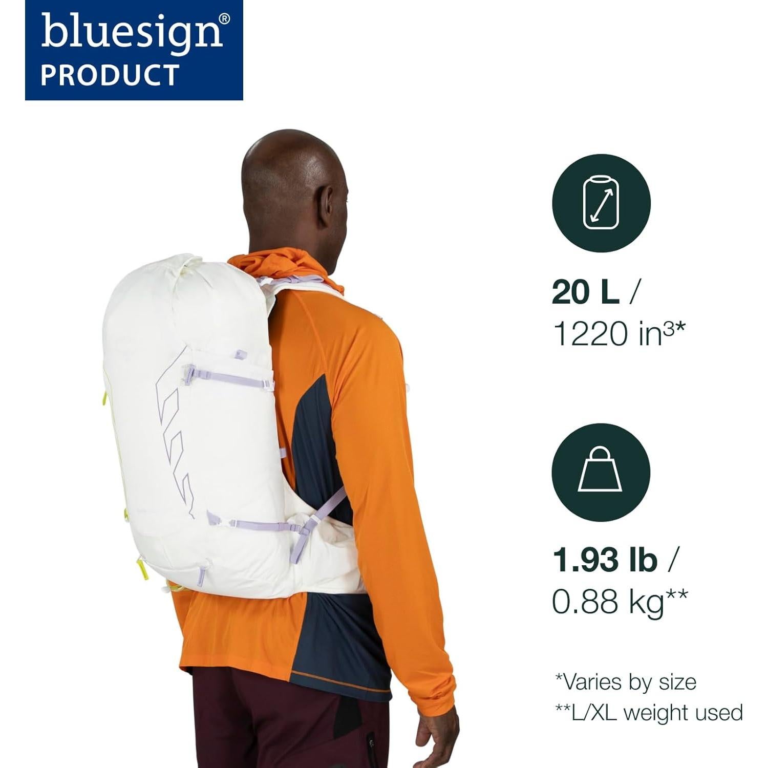 Mochila de Senderismo Osprey Talon Velocity 20L Hombre S/M