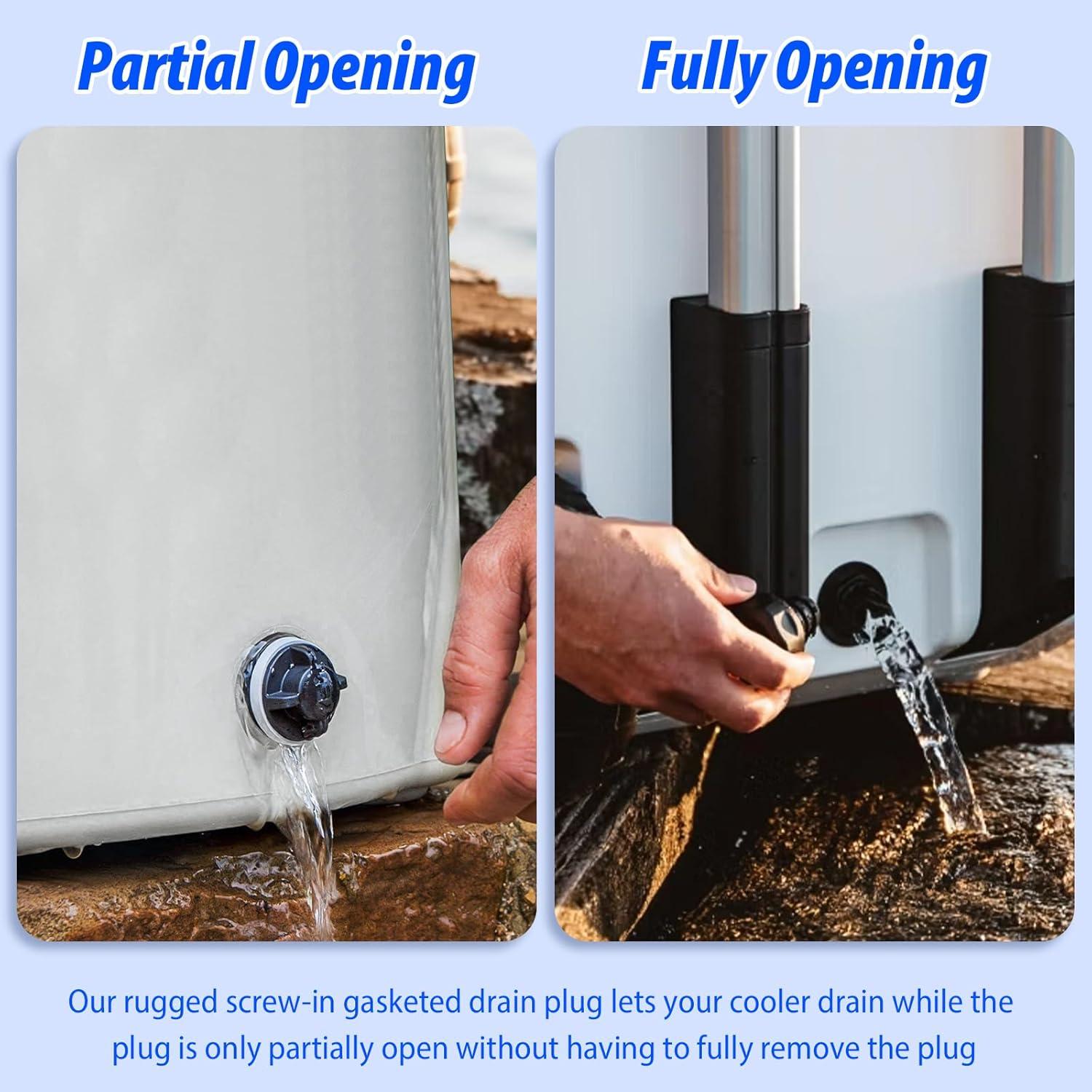 Tapón de Drenaje YETI MetVot, Paquete de 2, Compatible con Tundra