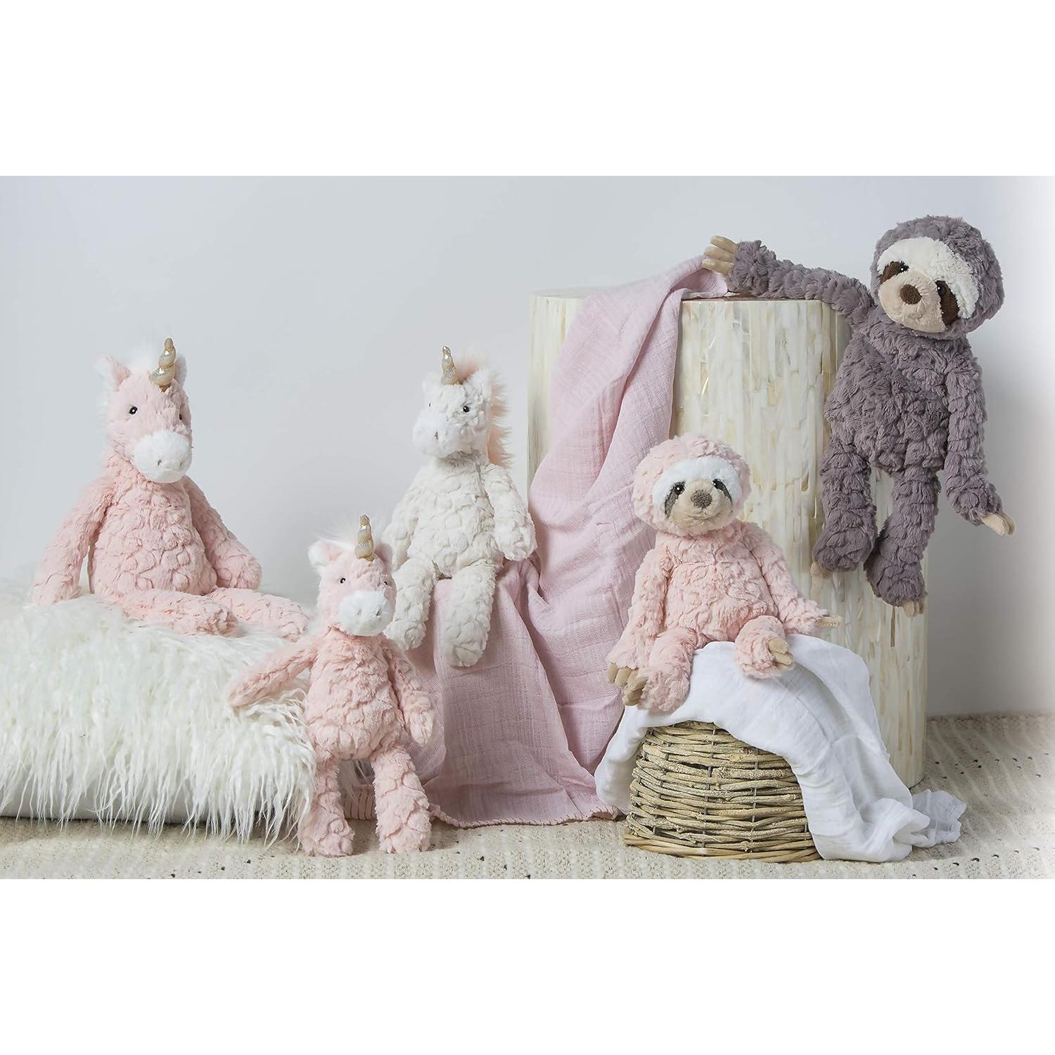 Peluche Unicornio Mary Meyer Putty 33 cm Suave Rosa Rubor