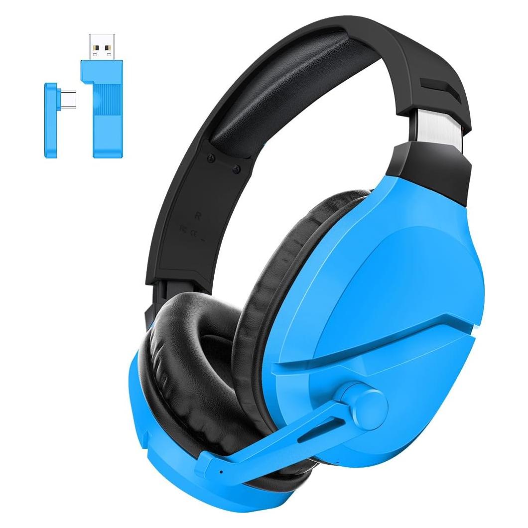 Auriculares Gaming Inalámbricos Wolflaws TA2000 Azul 50mm