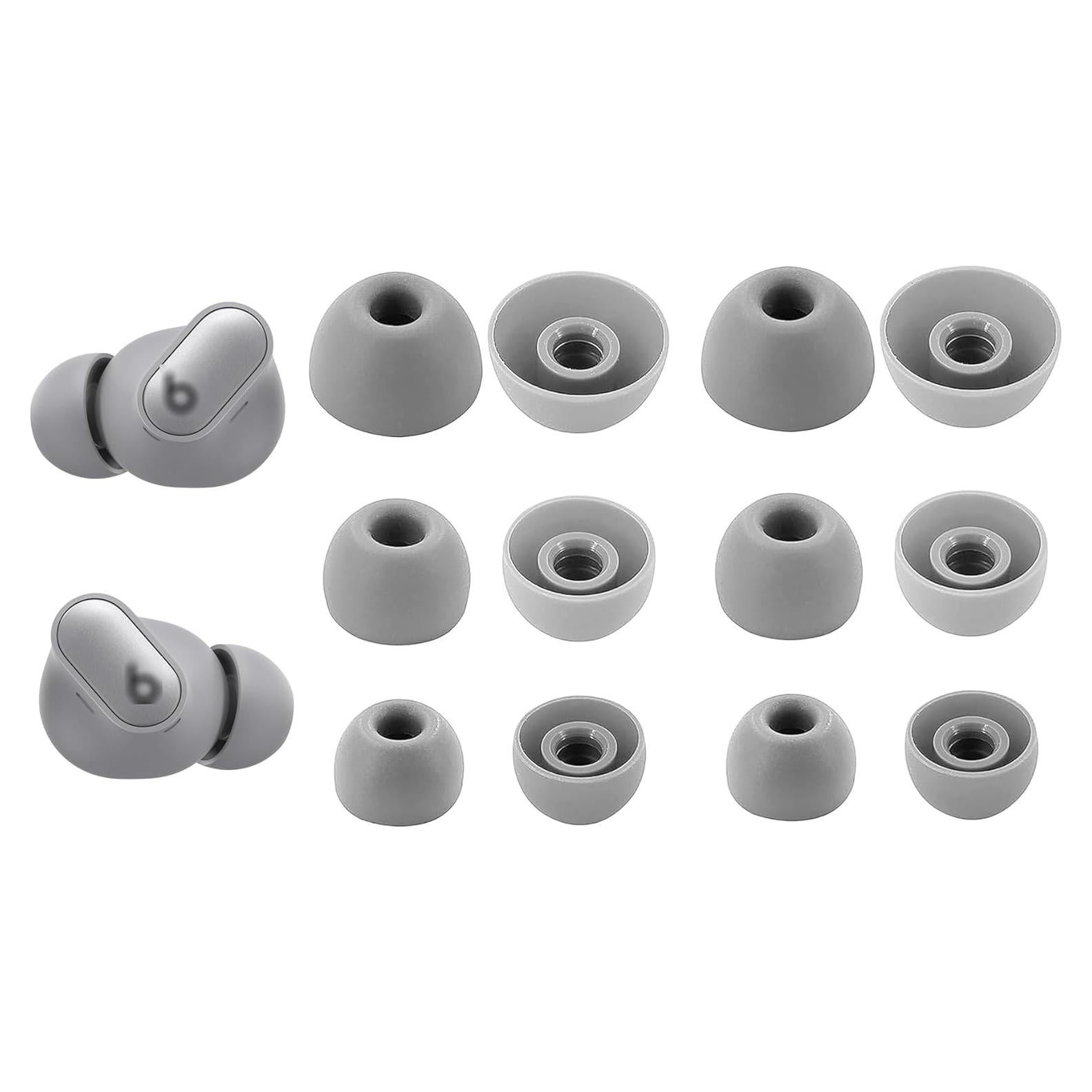 Puntas de oído silicona 6 pares S/M/L para Beats Studio Buds+