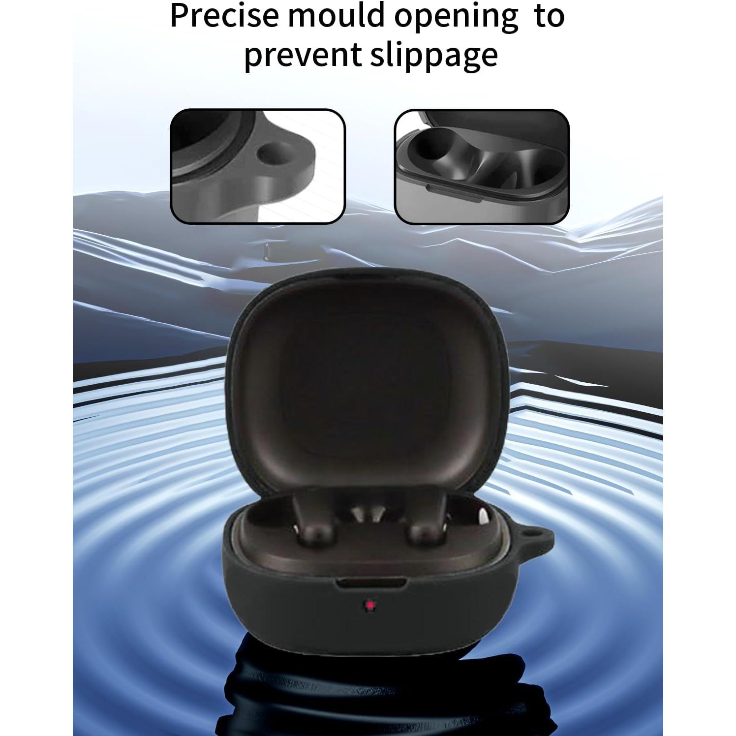 Funda de Silicona para Auriculares Inalámbricos Anker P20i - Negro