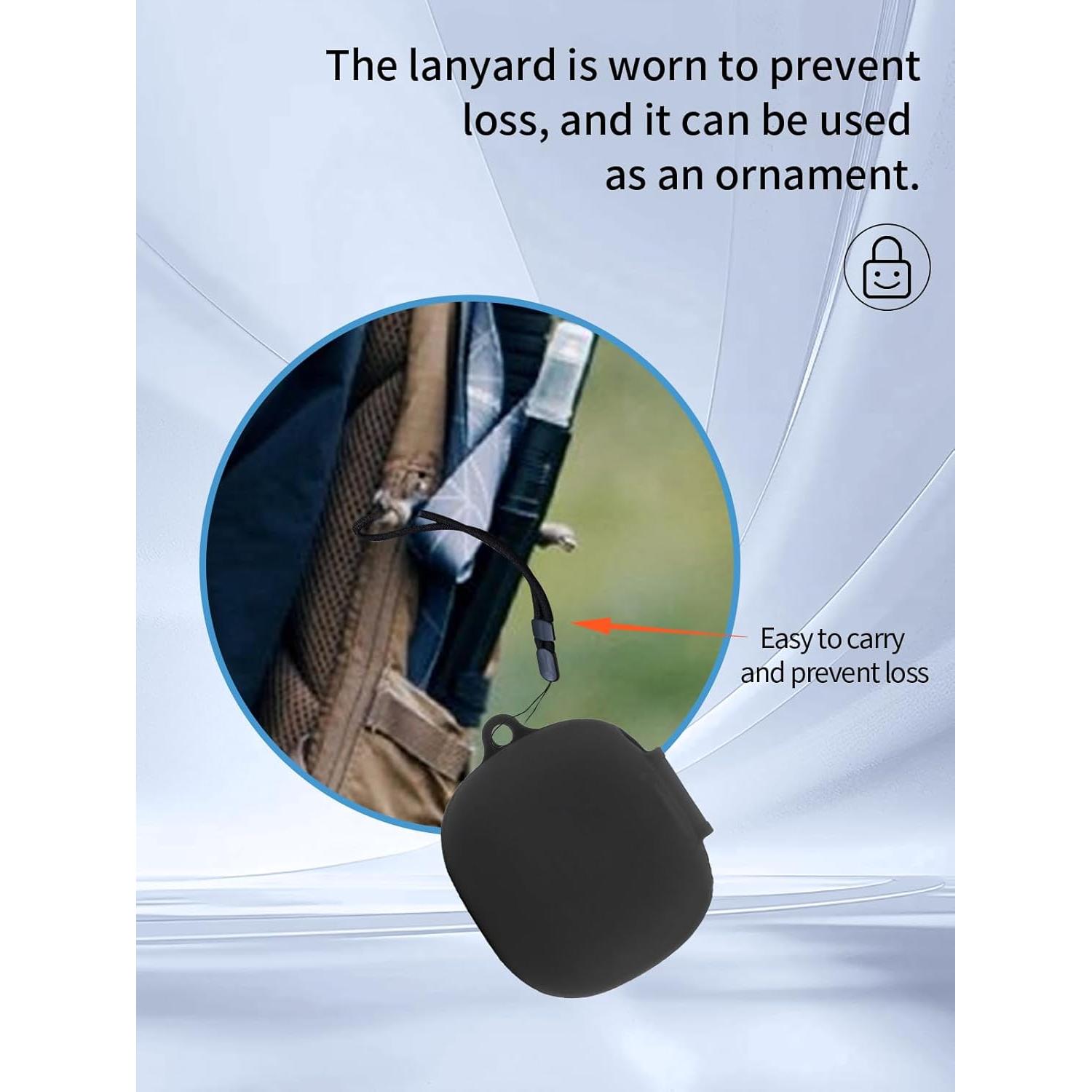 Funda de Silicona para Auriculares Inalámbricos Anker P20i - Negro