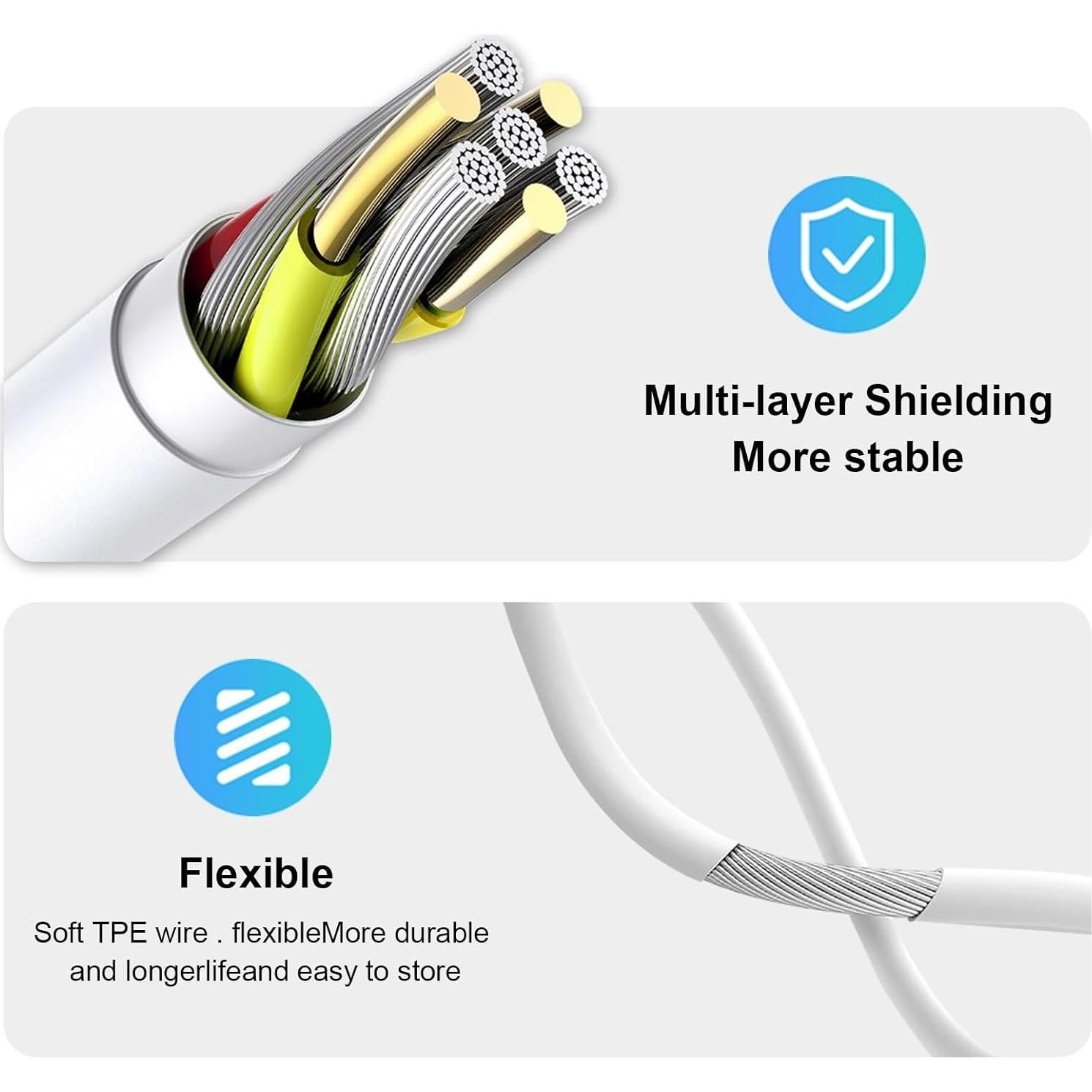 Auriculares con cable CLIPSUN 4 Paquetes con micrófono 3.5mm