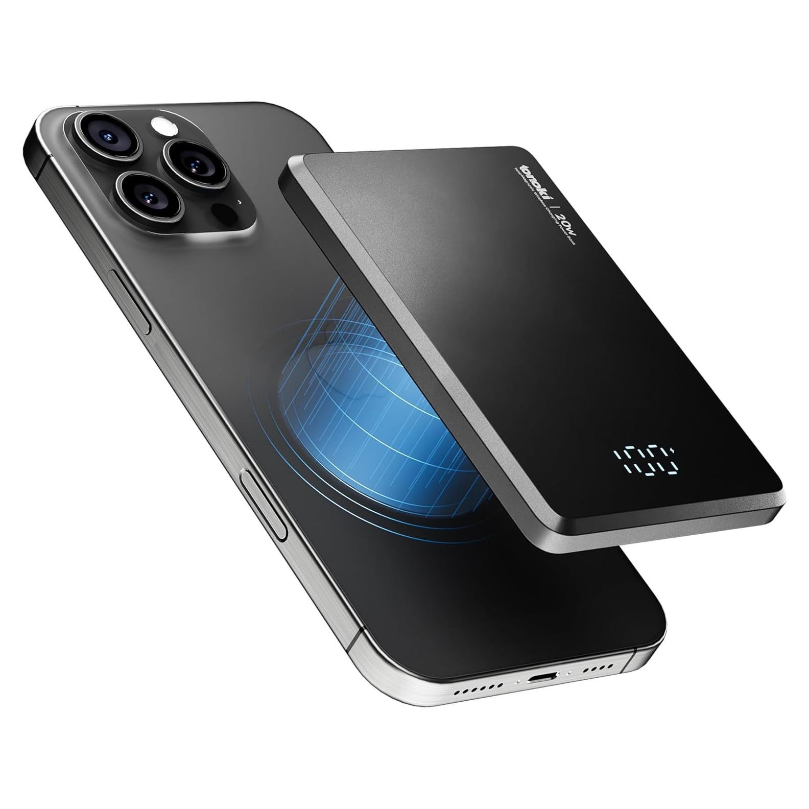 Banco de Poder Inalámbrico 10000mAh Remax RPP-107 Negro