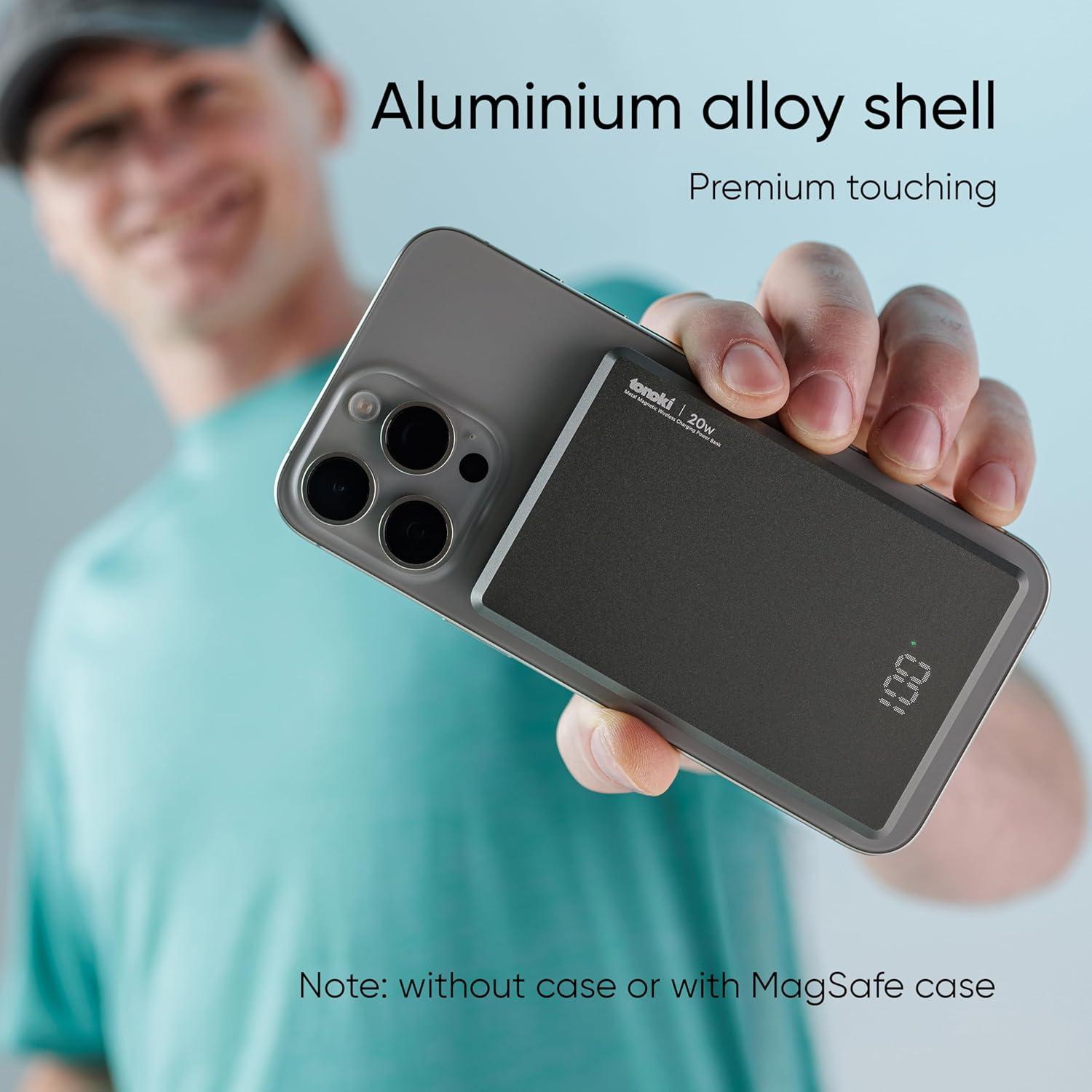 Banco de Poder Inalámbrico 10000mAh Remax RPP-107 Negro