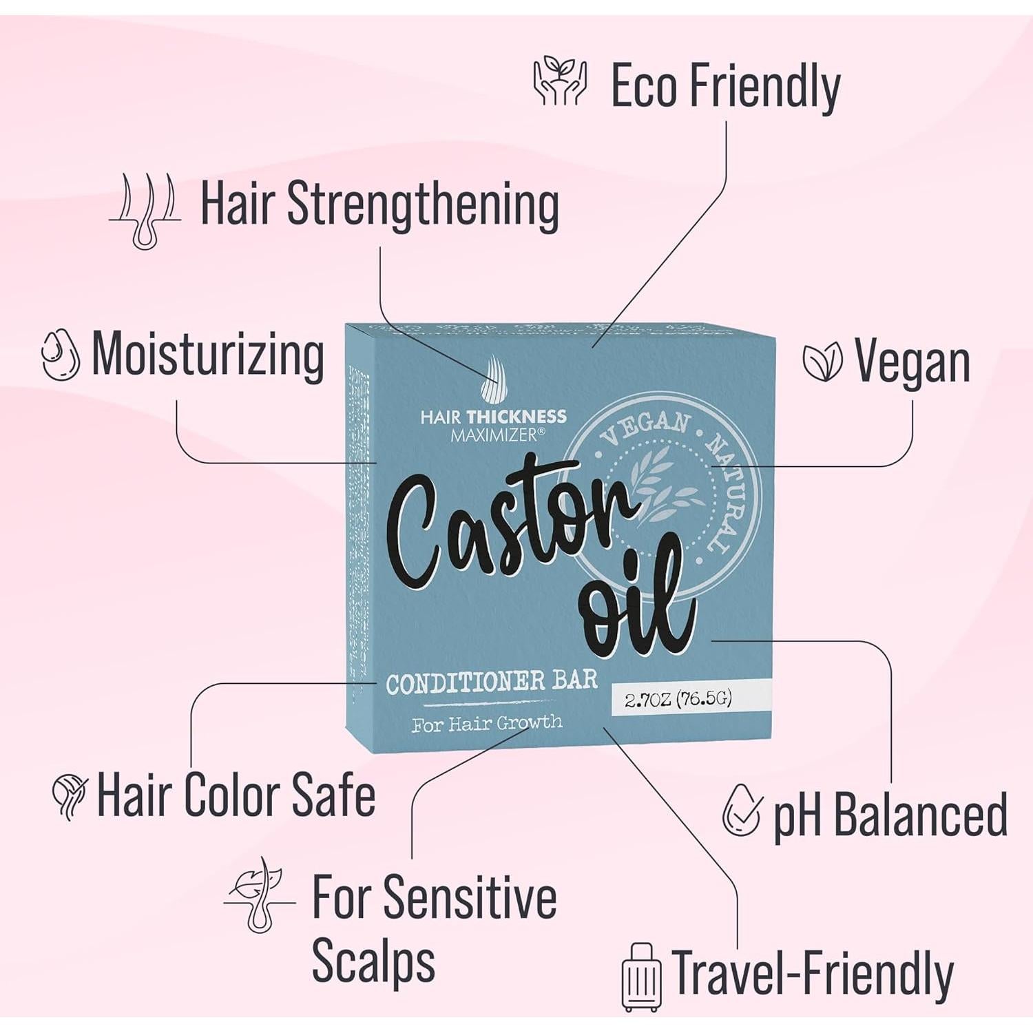 Barra Acondicionadora Ecológica Aceite de Ricino 76g