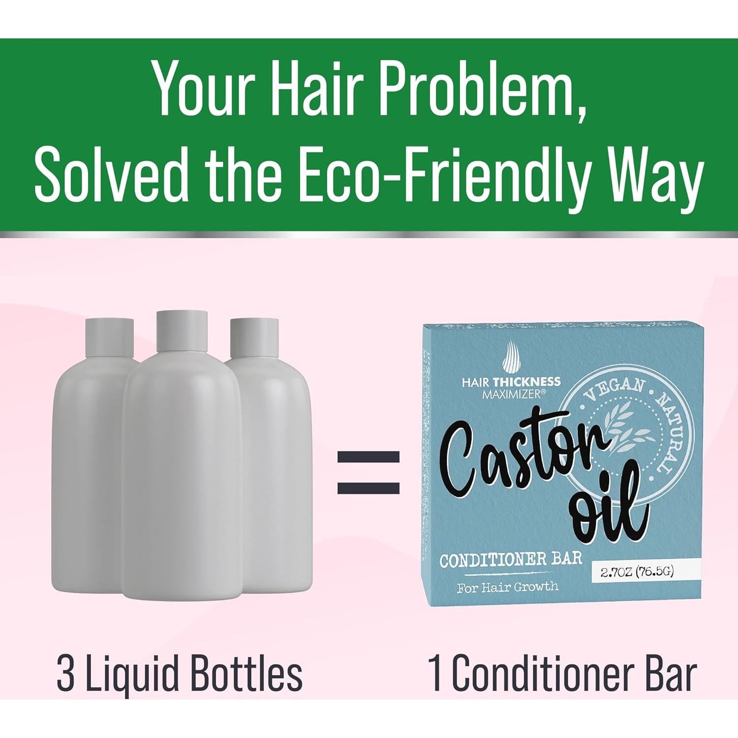 Barra Acondicionadora Ecológica Aceite de Ricino 76g