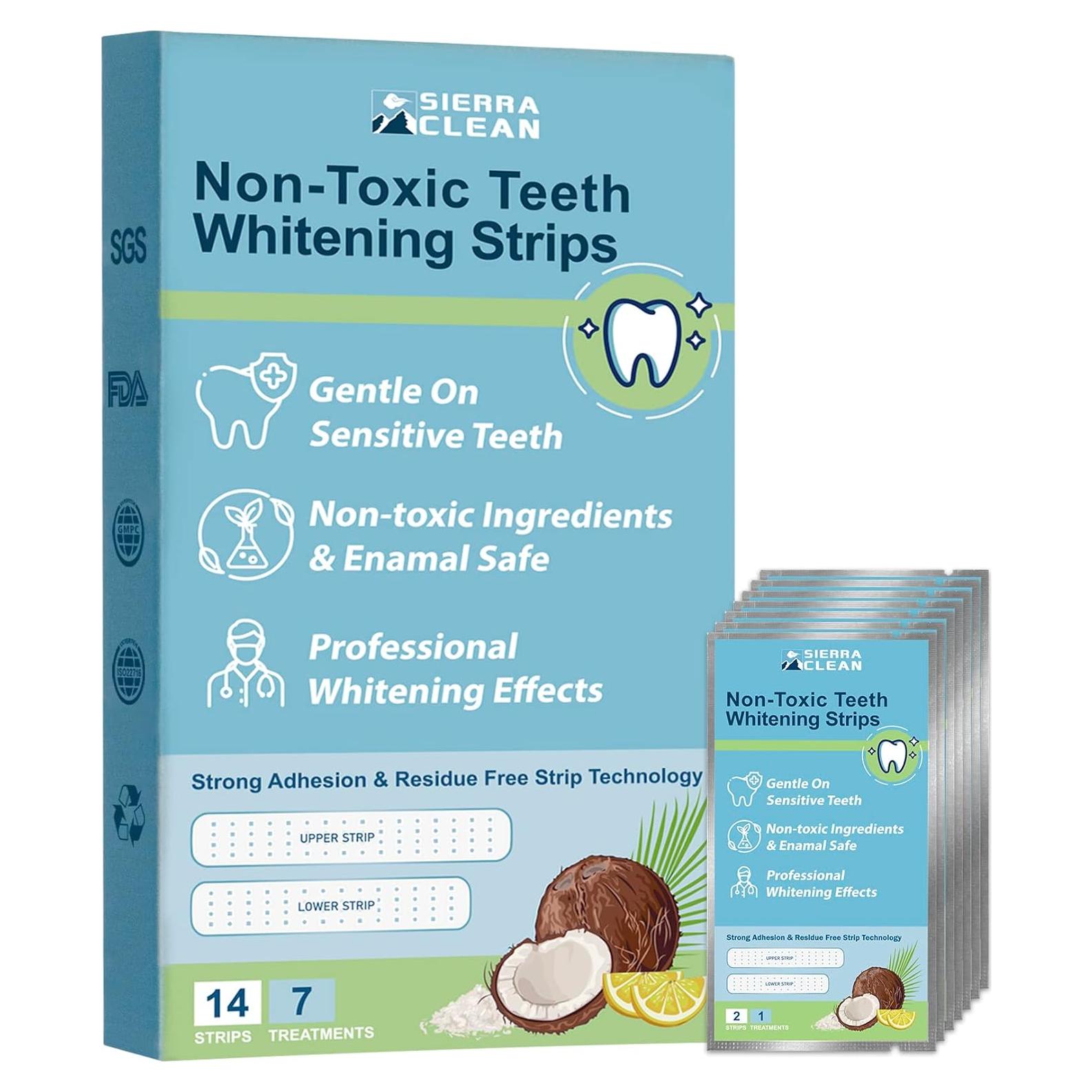 Tiras Blanqueadoras de Dientes Sierra Clean - 14 Unidades