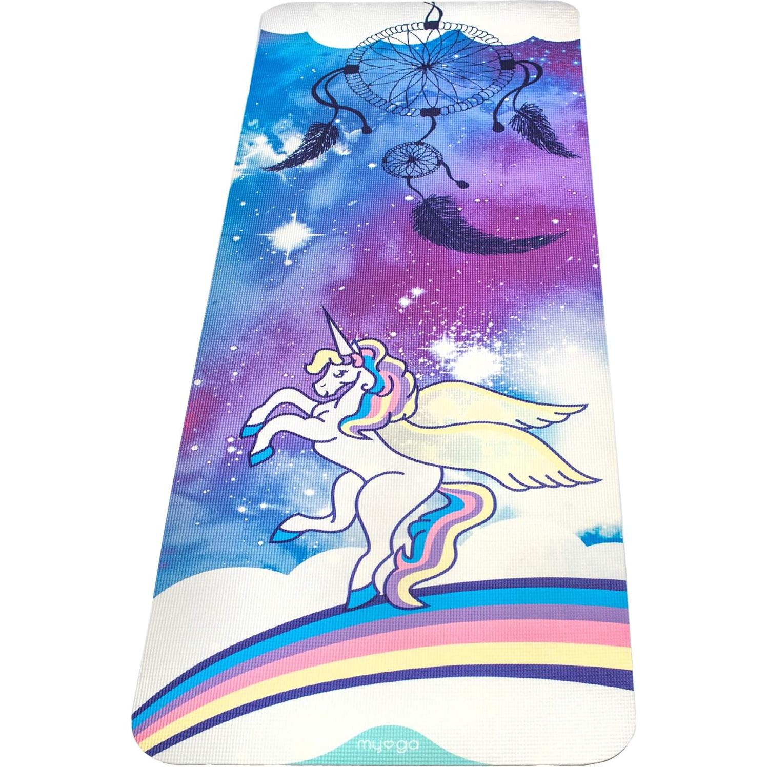 Esteras de Yoga para Niños Myga 6mm Antideslizante Ecológica