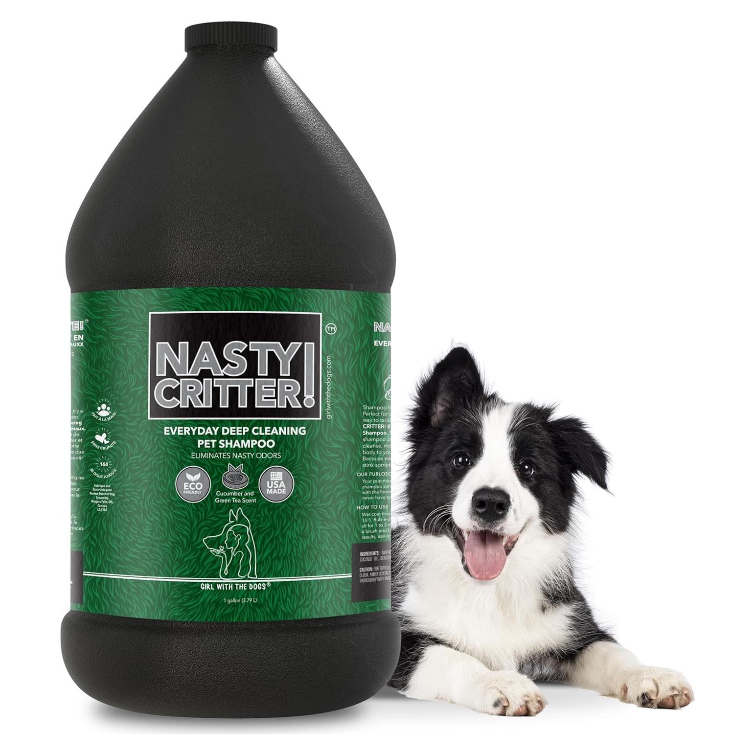 Champú para Perros Nasty Critter! Chica Con Los Perros 3.78L