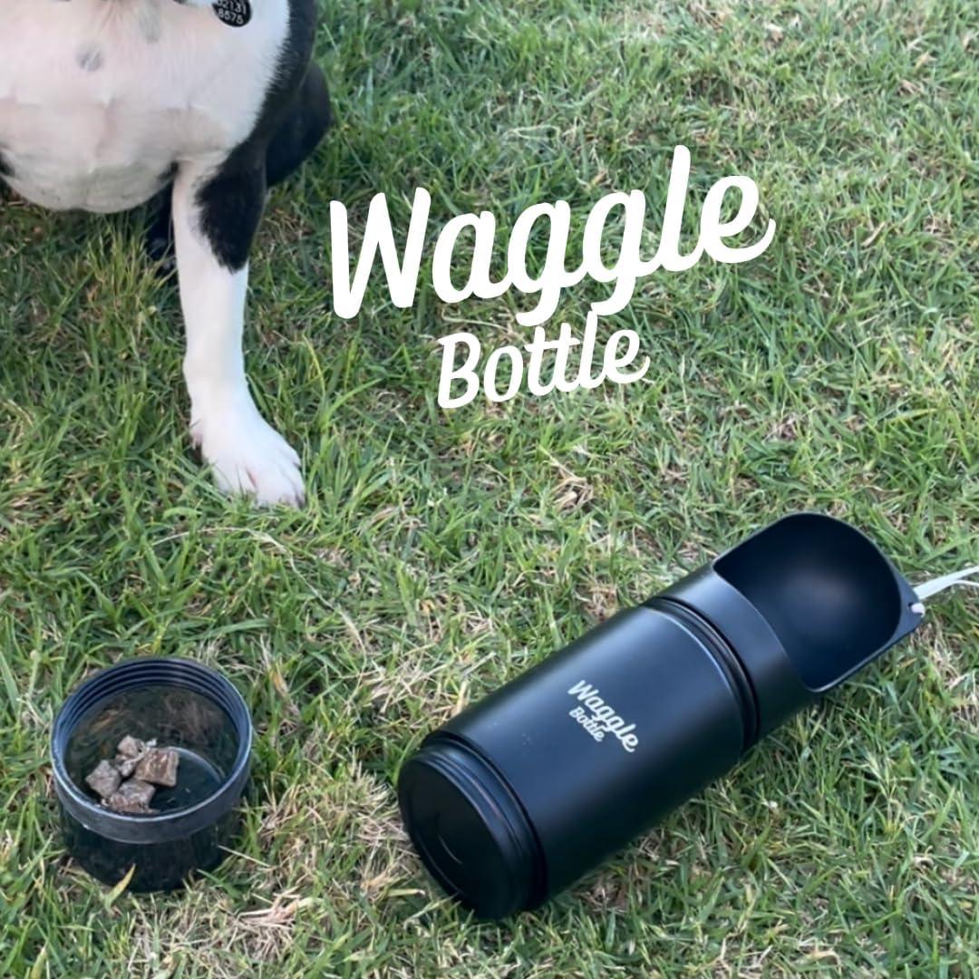 Botella de Agua para Perros Waggle 414ml Acero Inoxidable