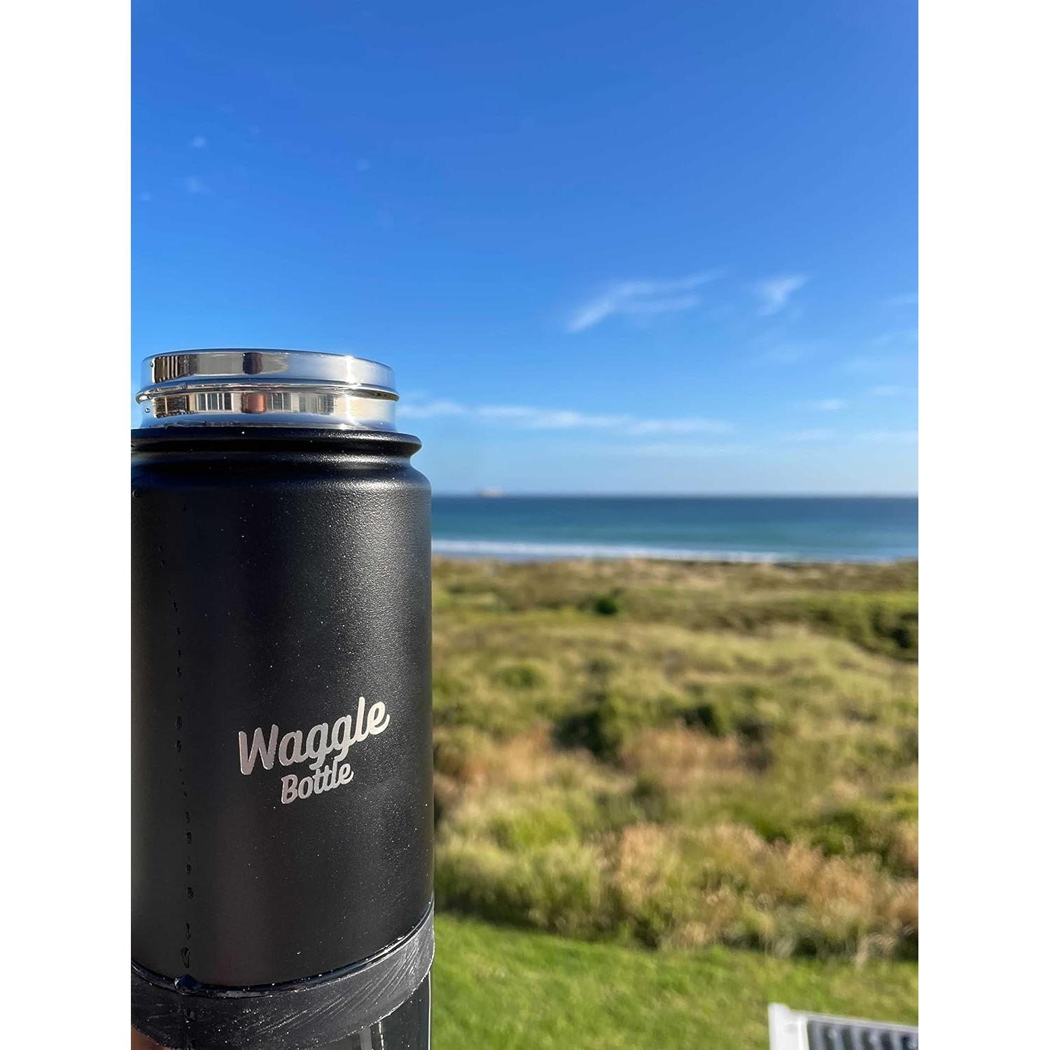 Botella de Agua para Perros Waggle 414ml Acero Inoxidable