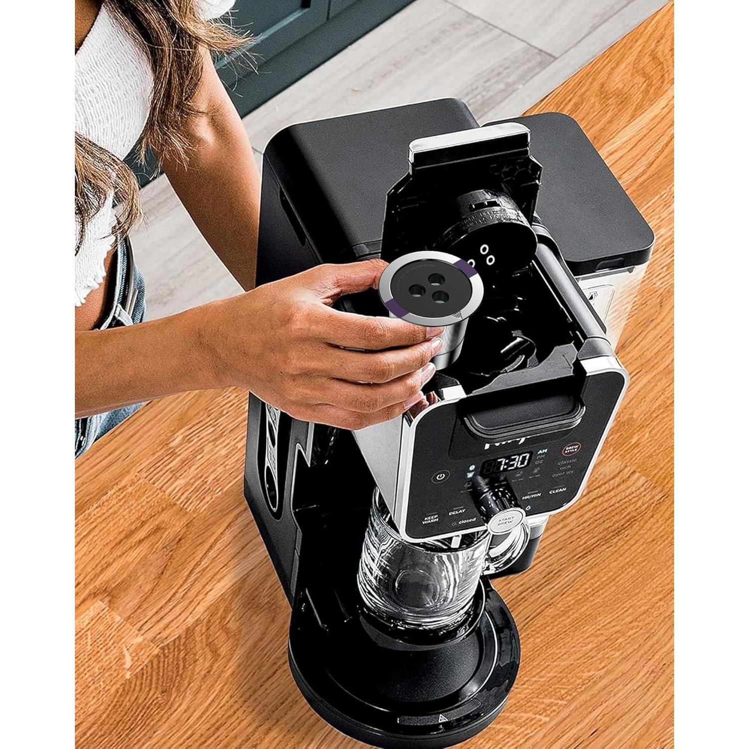 Cápsulas de café reutilizables YCXDZDG de acero inoxidable 2 unidades