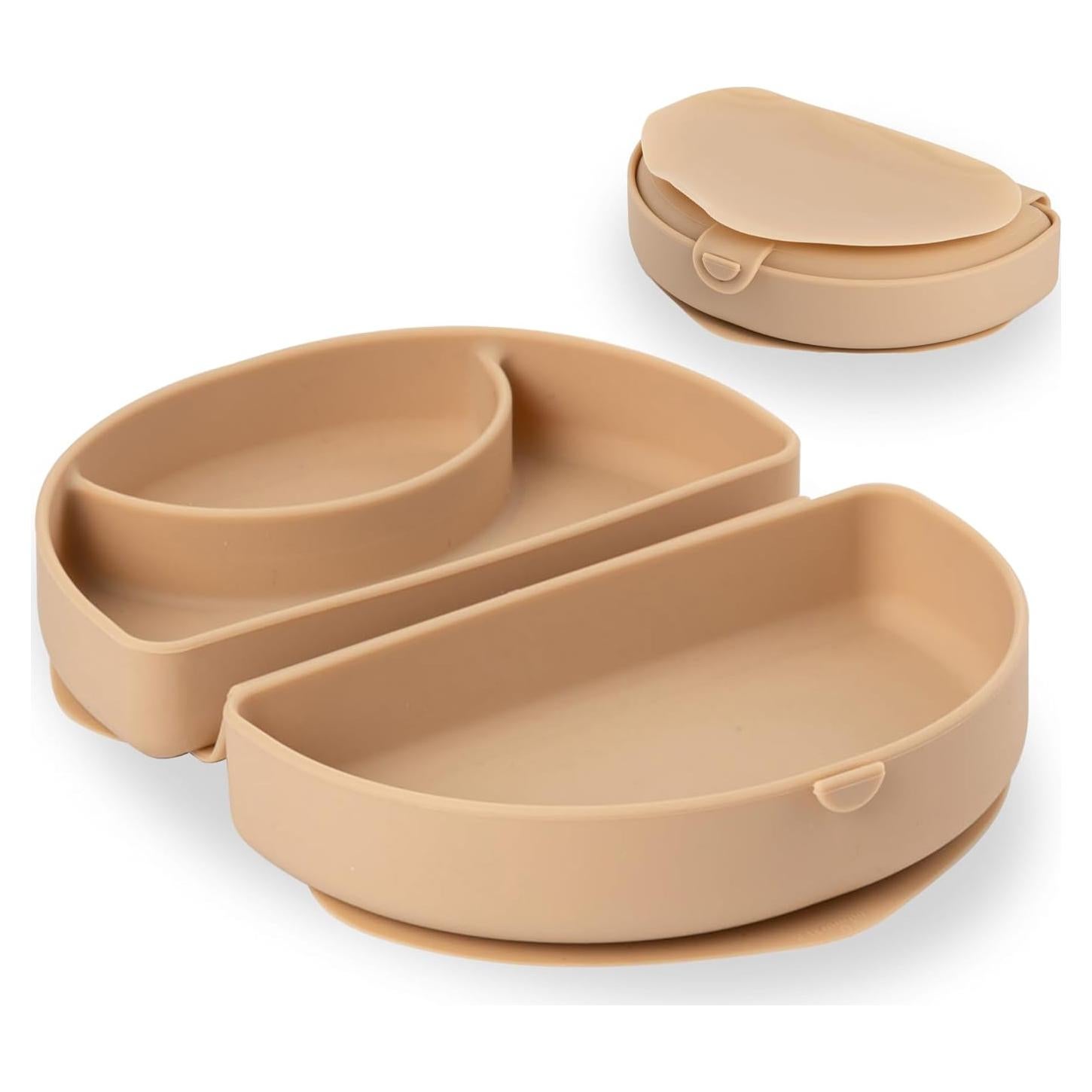 Plato de Viaje Miniware SLF de Silicona Plegable 21x15cm