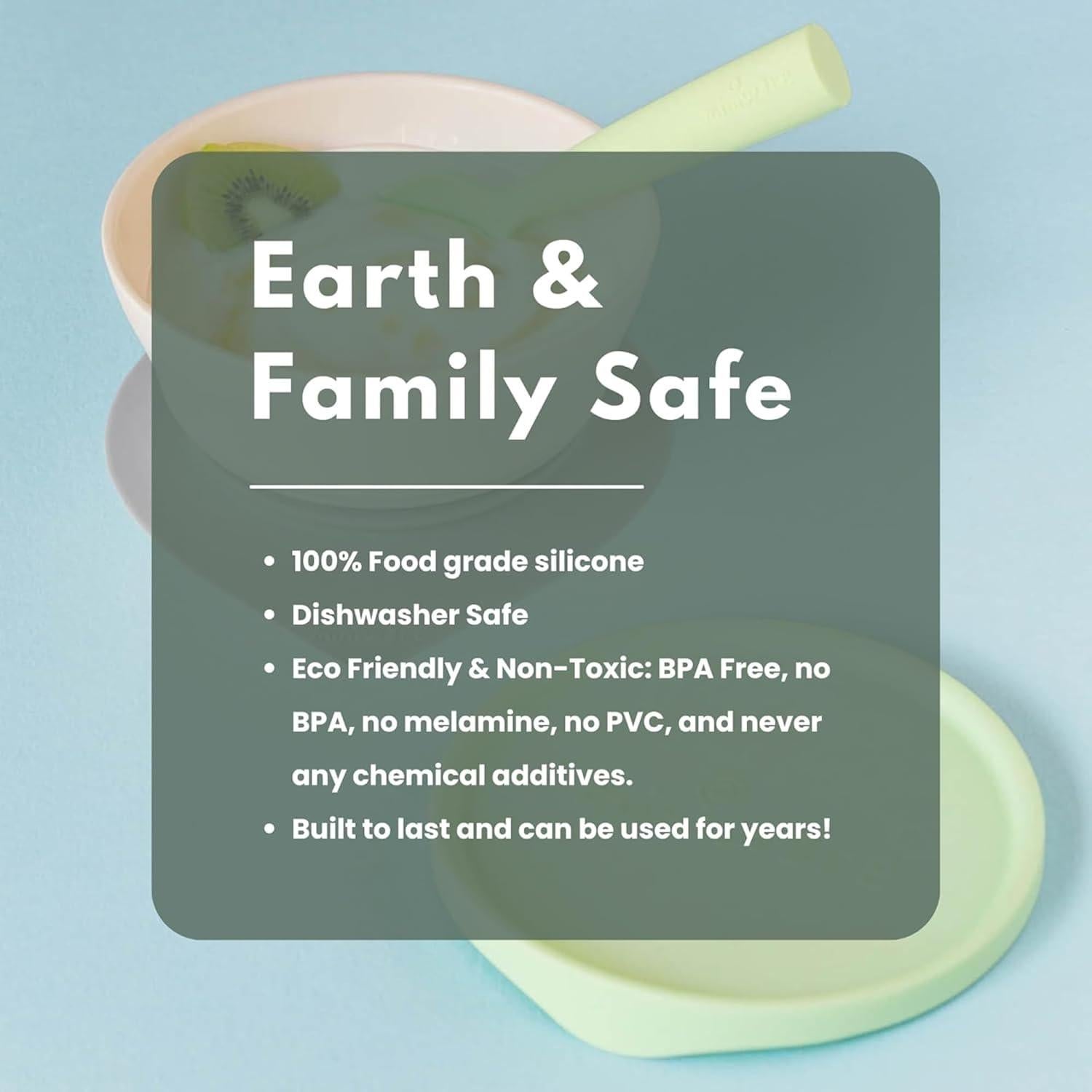 Plato de Viaje Miniware SLF de Silicona Plegable 21x15cm