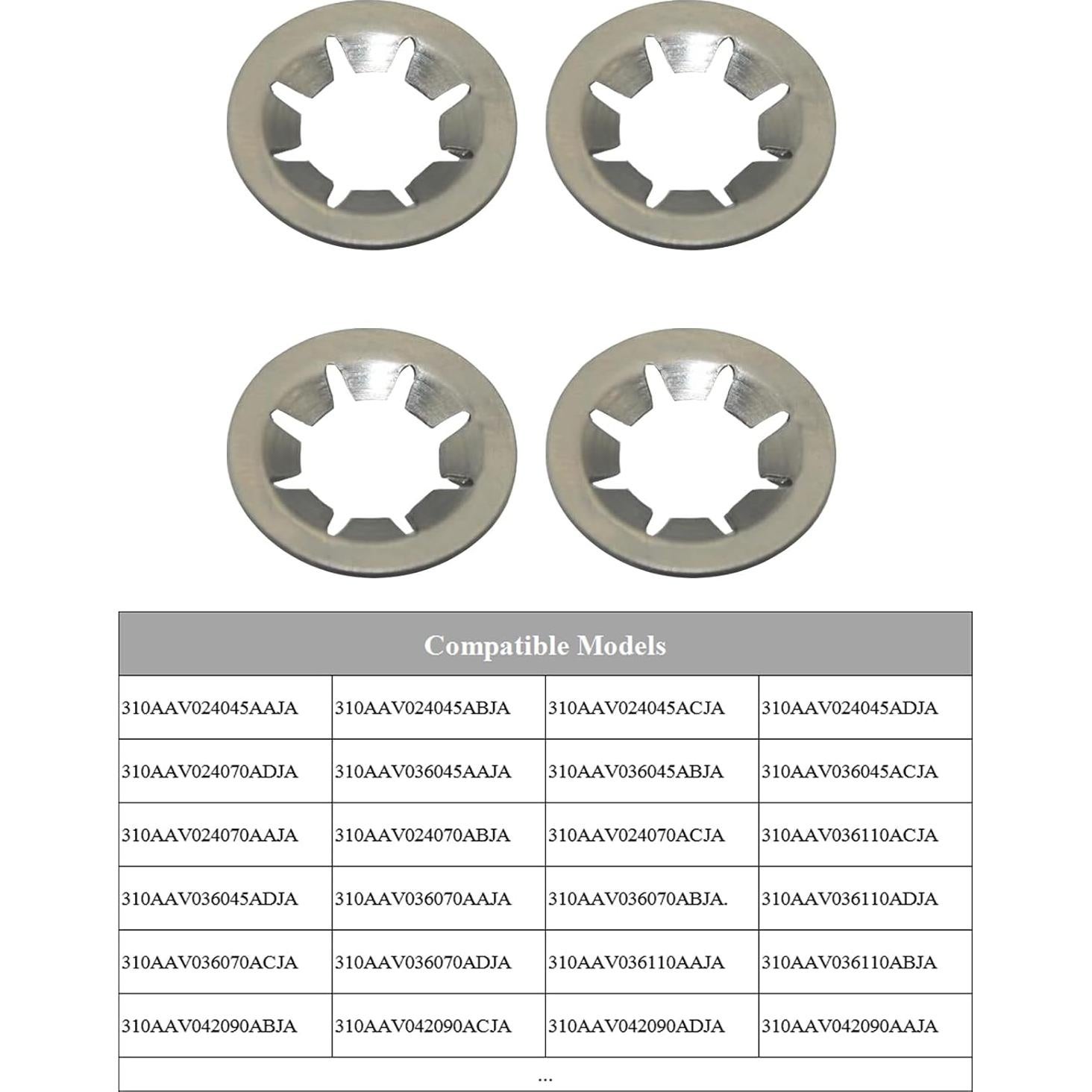 Paquete de 4 Clips de Ventilador Gugaguga AS31XH280