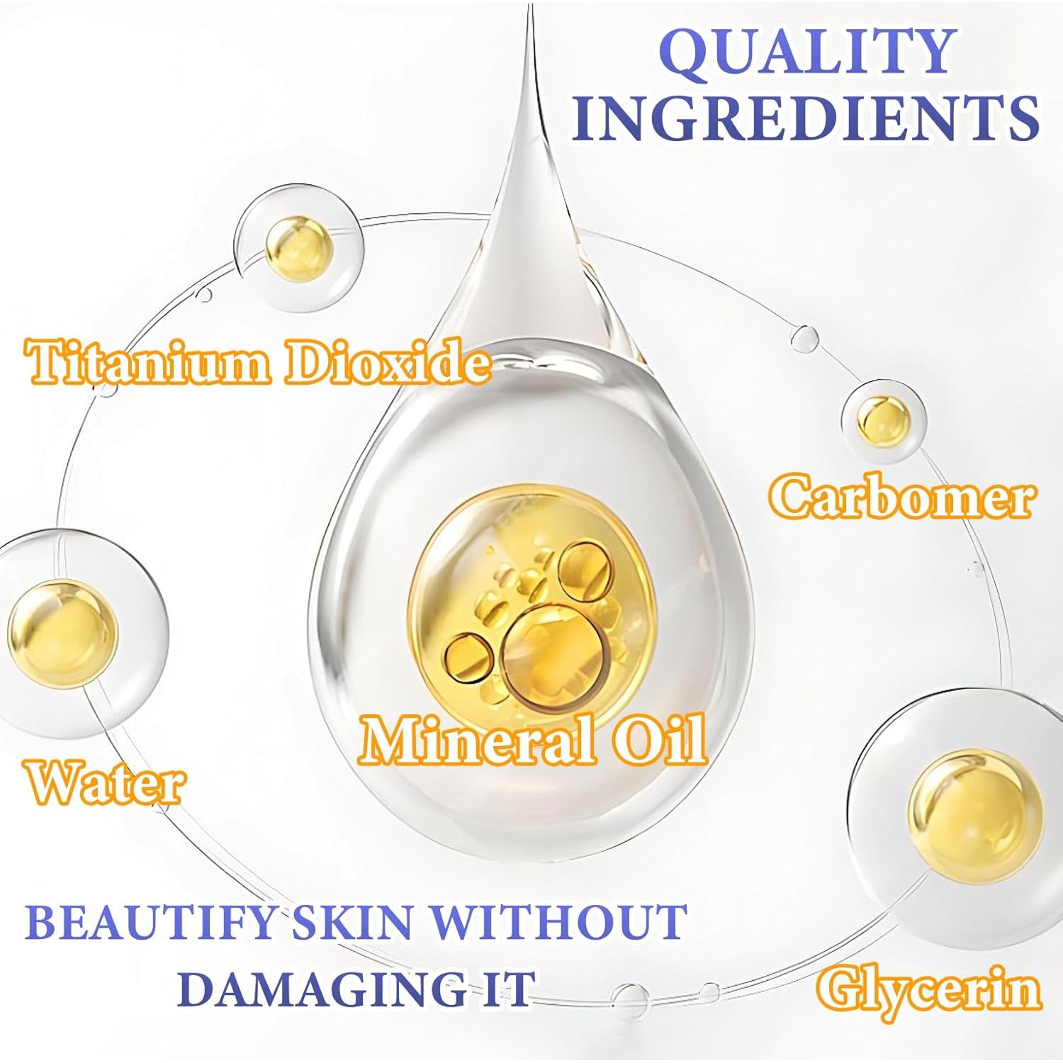 Set de Base de Maquillaje Líquida Cambia de Color PPD 2 Piezas