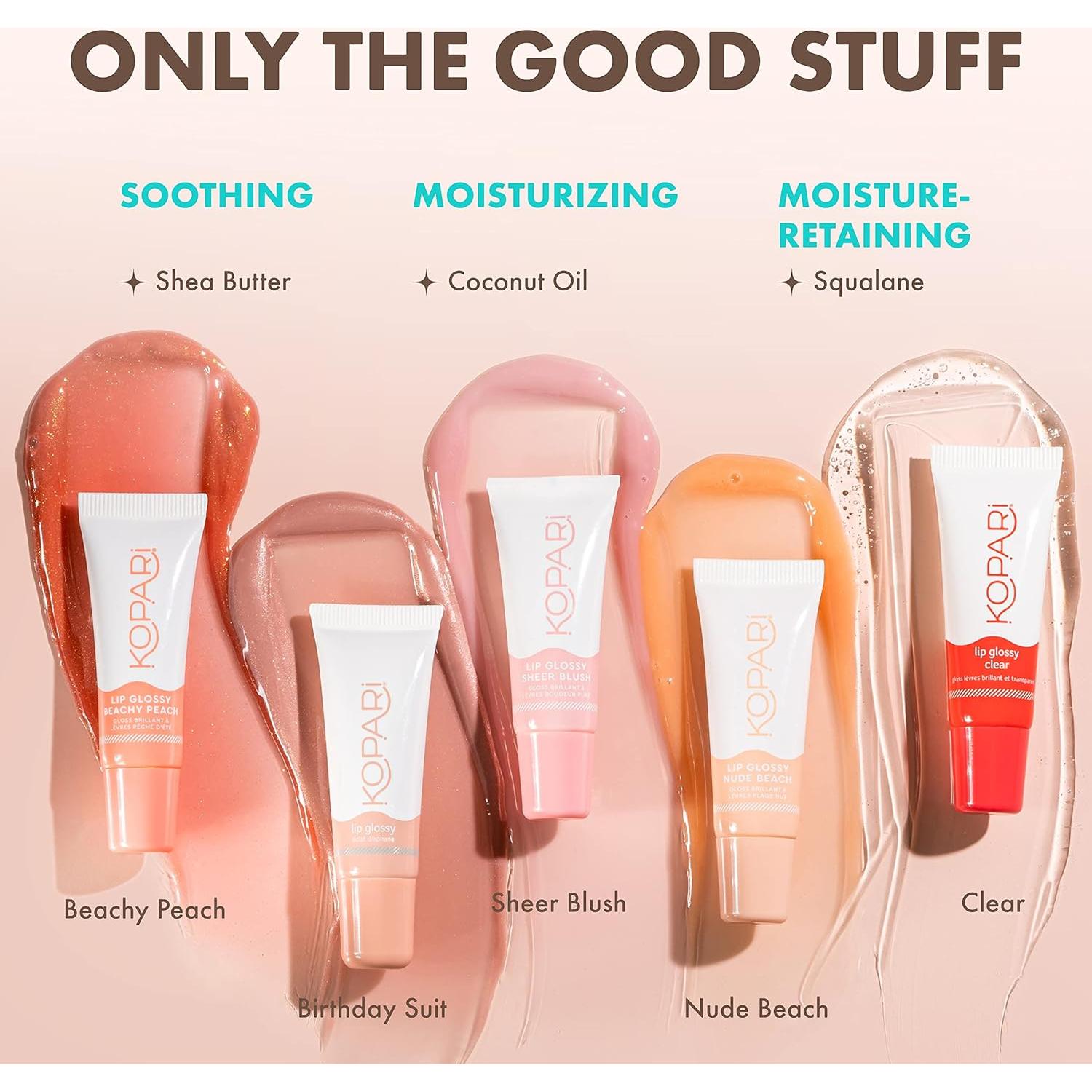 Brillo Labial Hidratante Kopari Coconut Tinte Nude 5g